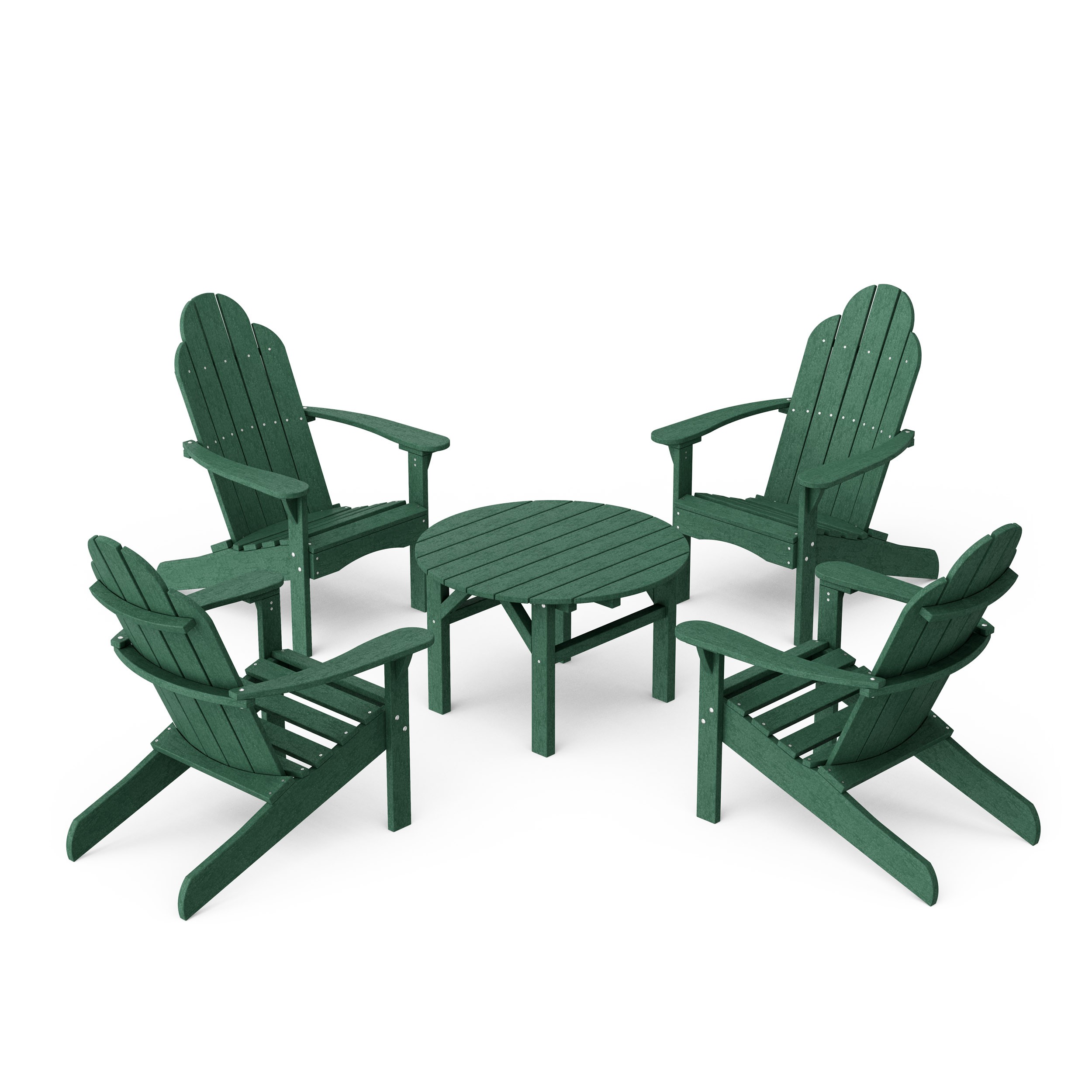 Classic 5-Piece Adirondack Conversation Set