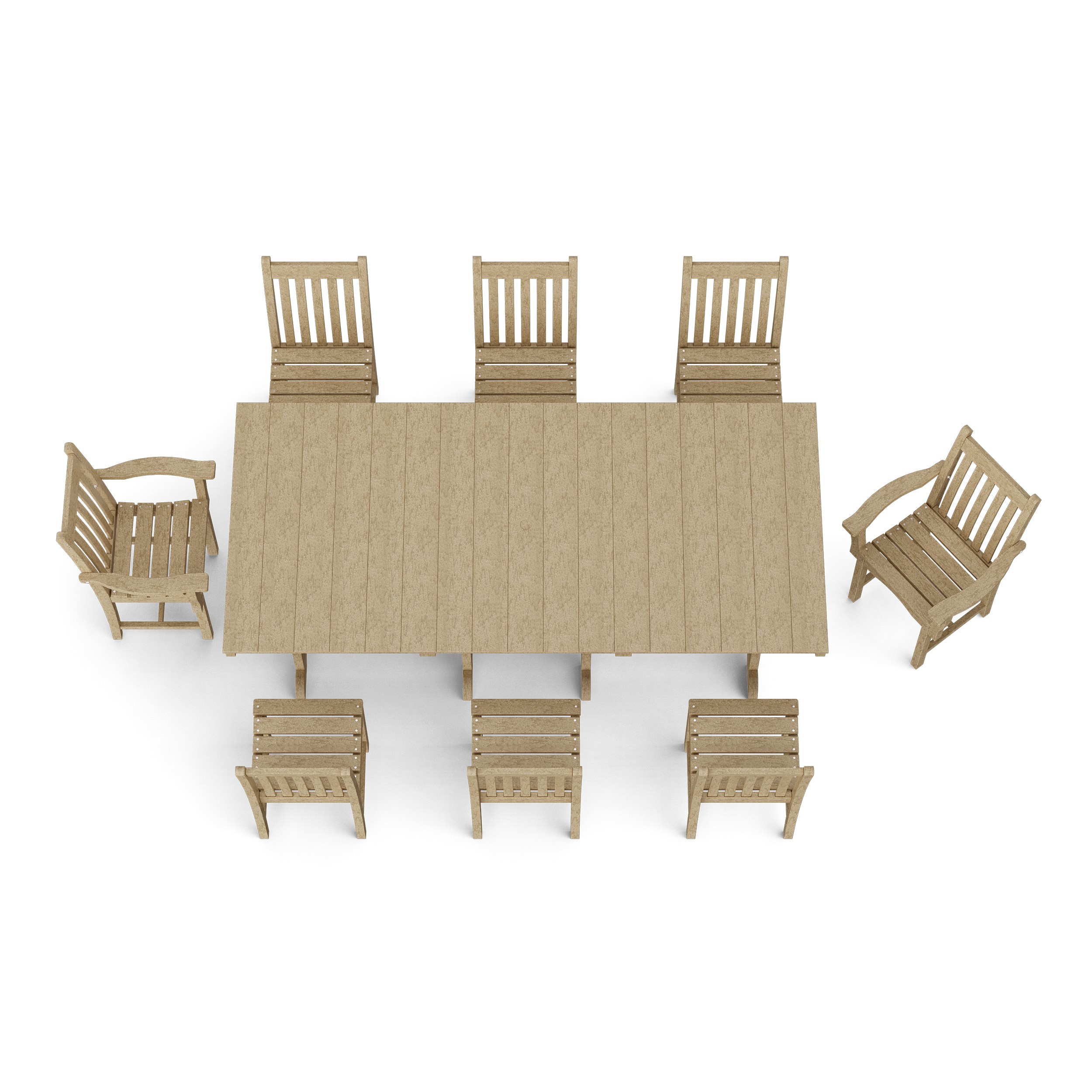 Classic 9-Piece Rectangular Dining Set