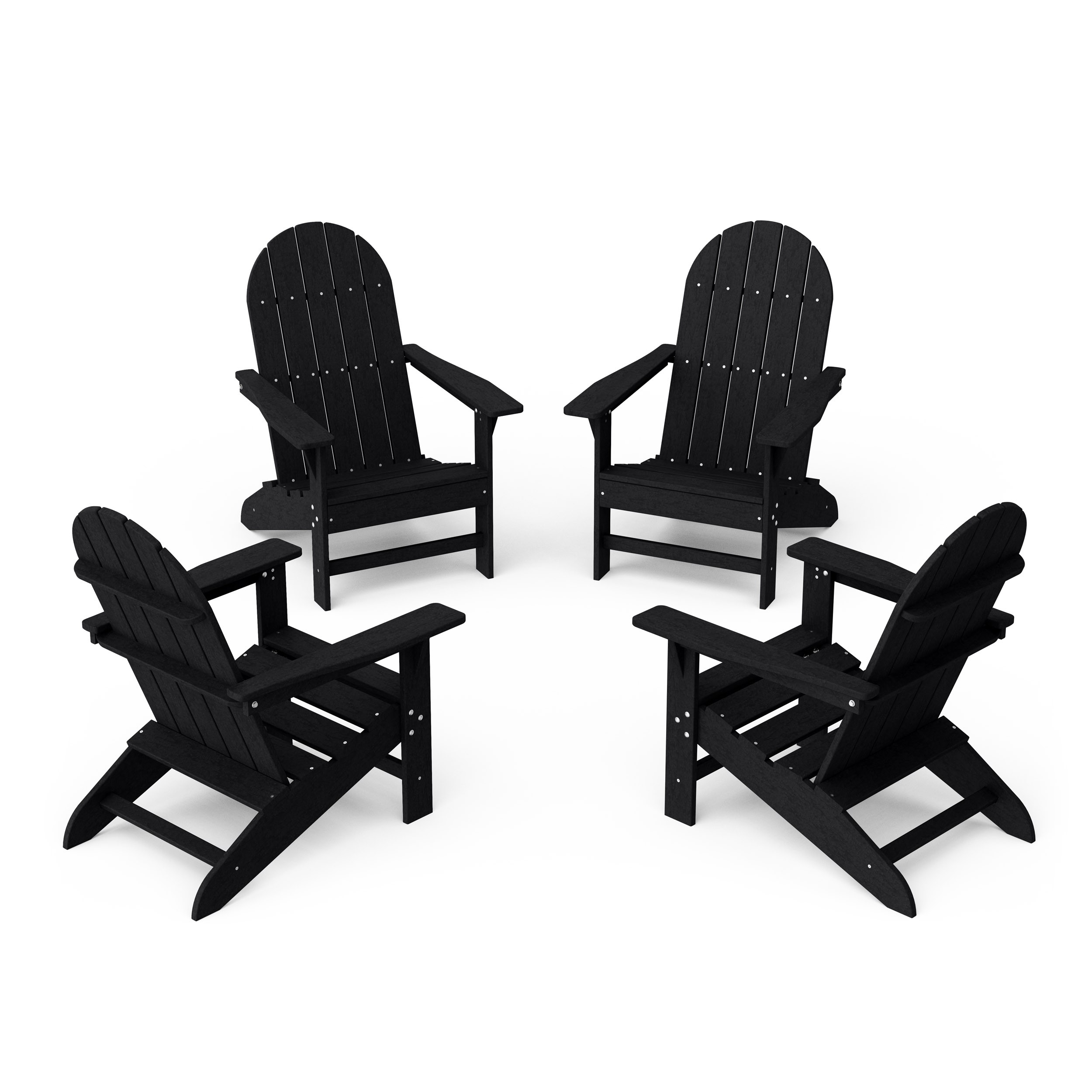 Freedom Traditional Adirondack Chairs Set of 4
