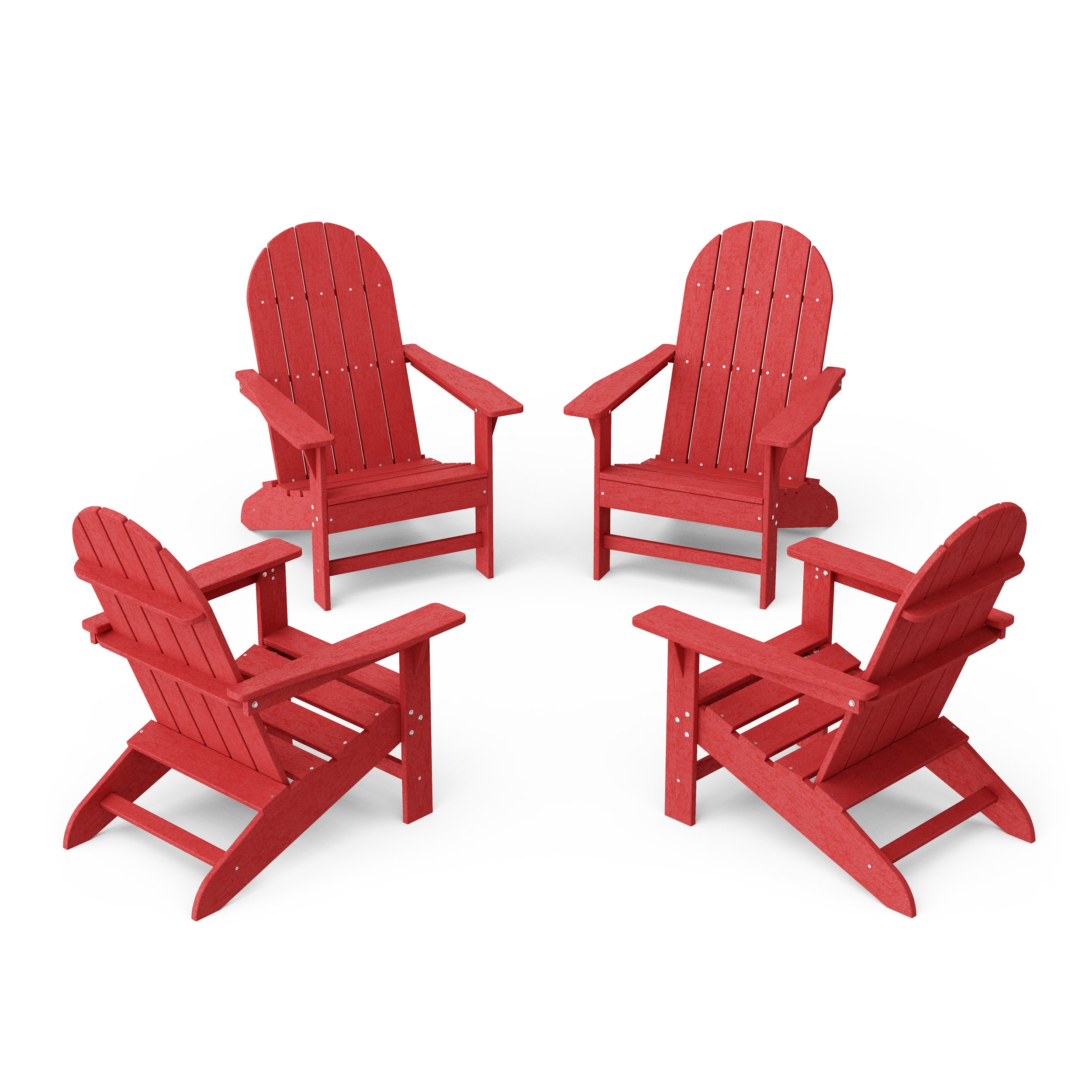 Freedom Traditional Adirondack Chairs Set of 4