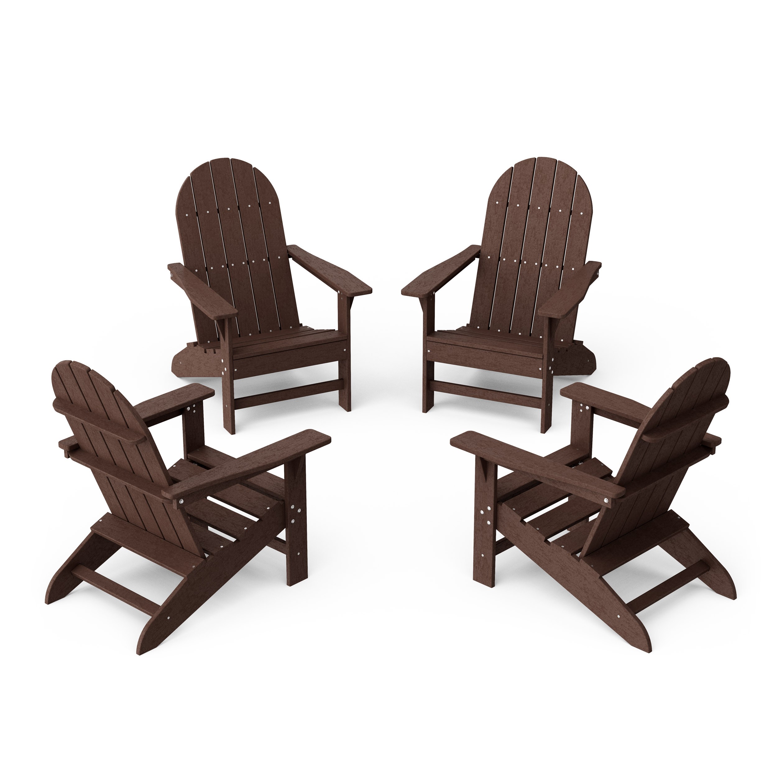Freedom Traditional Adirondack Chairs Set of 4