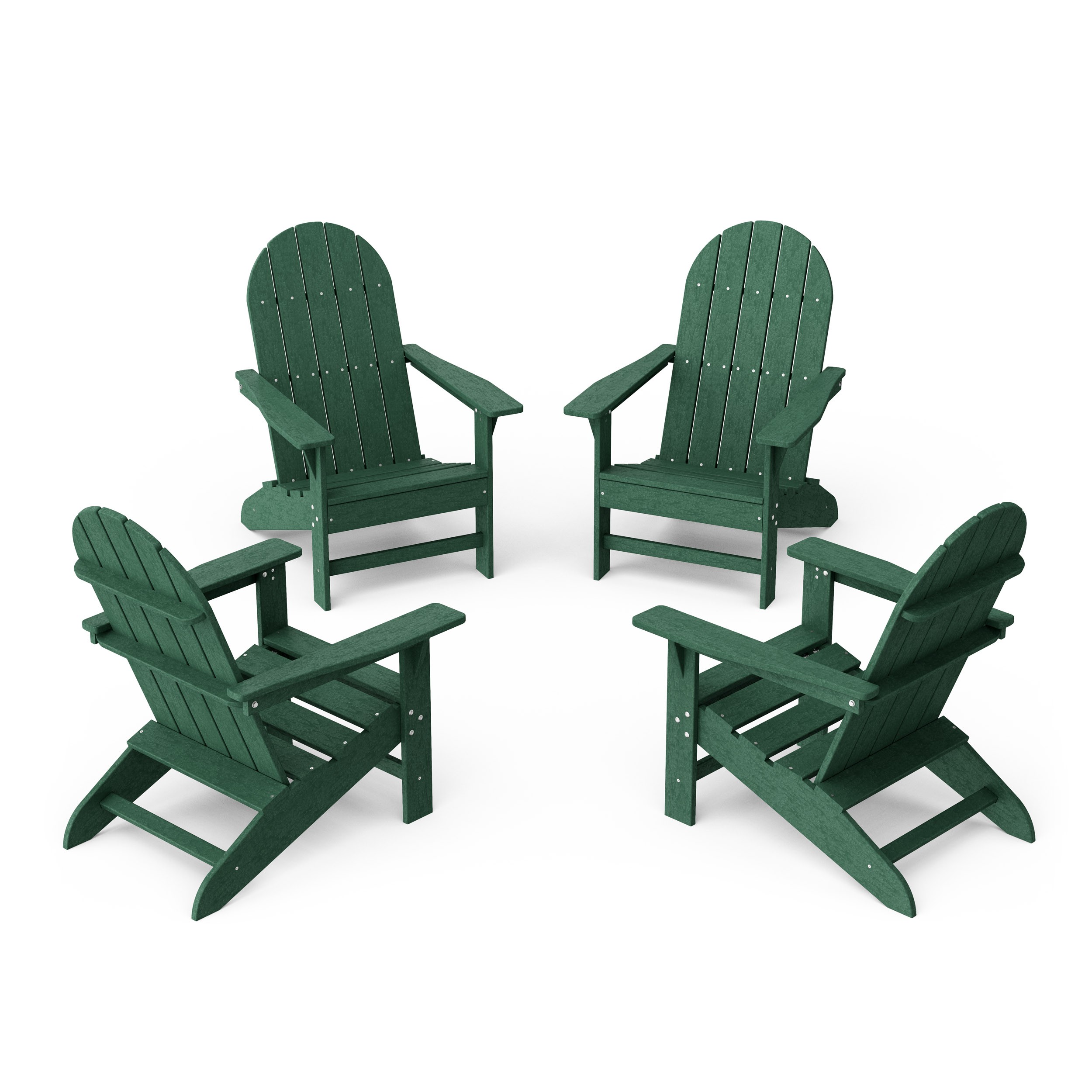 Freedom Traditional Adirondack Chairs Set of 4