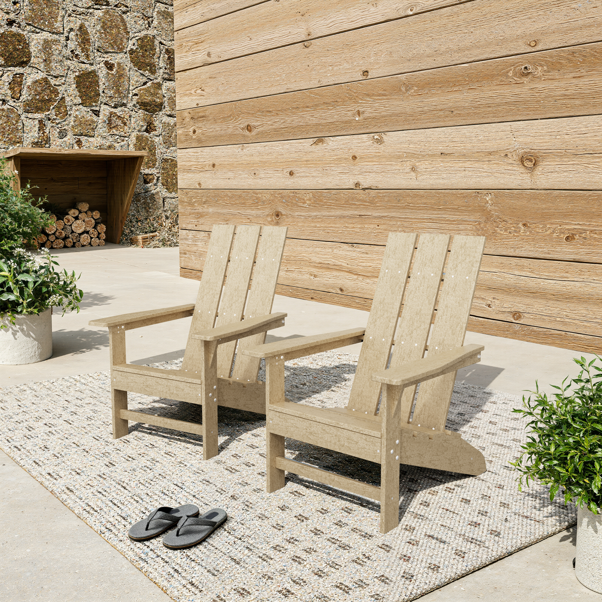 Freedom Modern Adirondack Chairs Set of 2