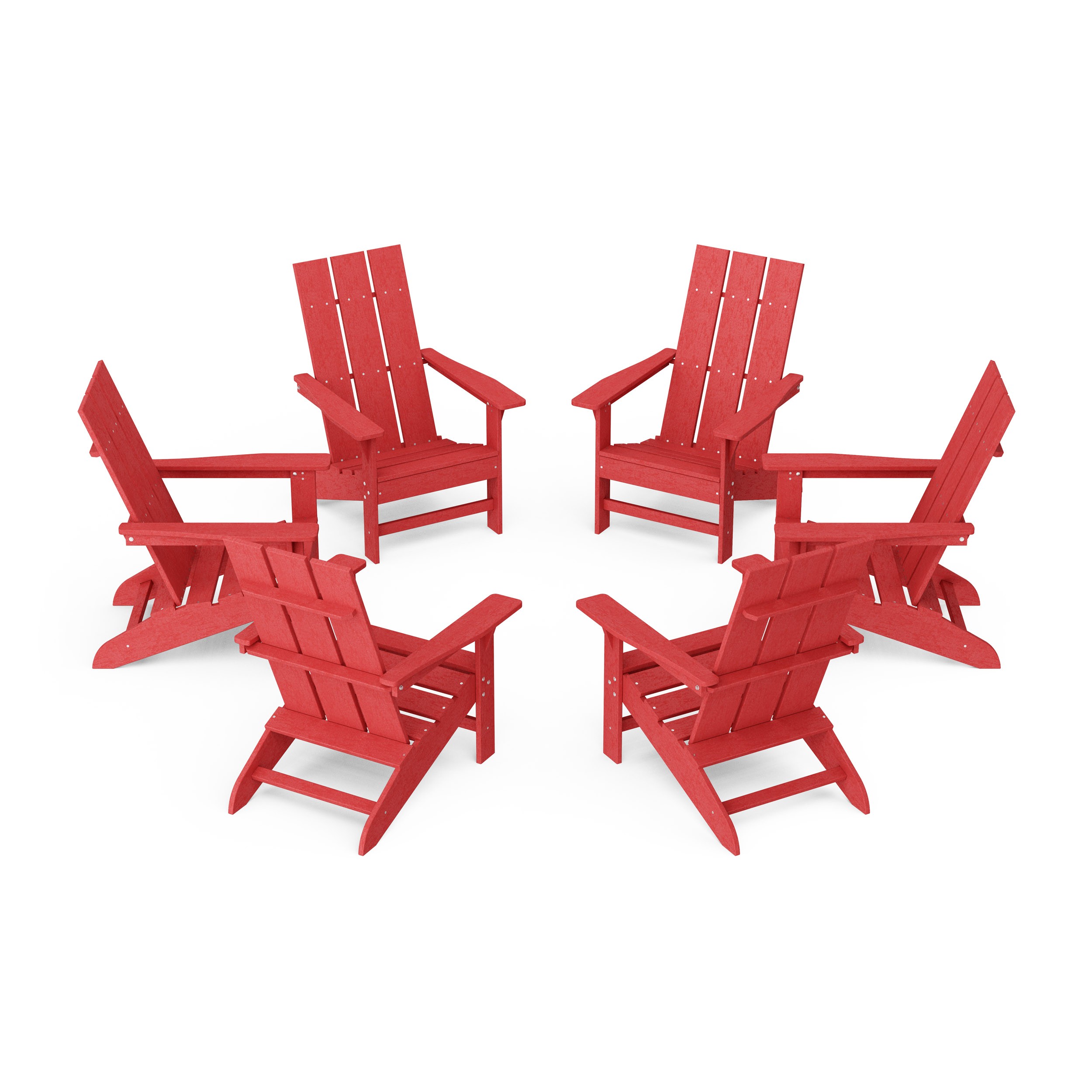 Freedom Modern Adirondack Chairs Set of 6