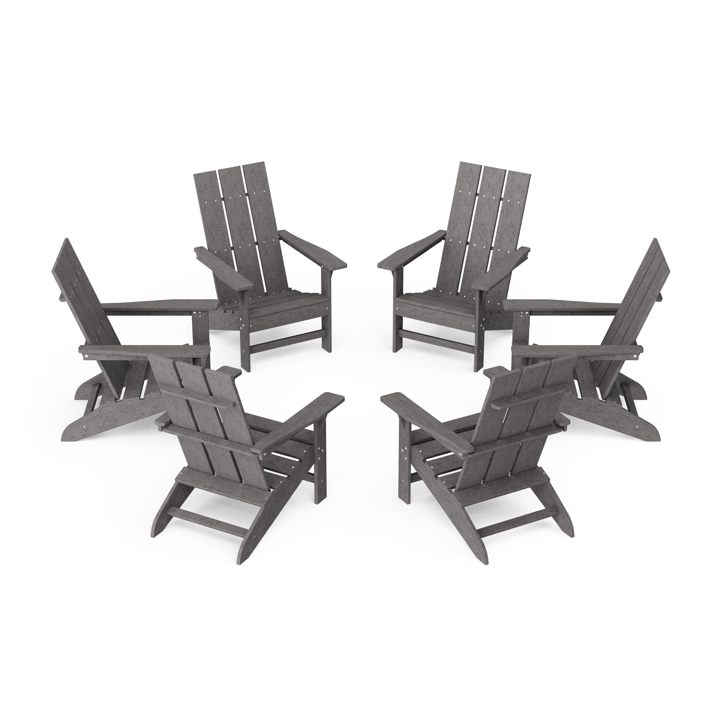 Freedom Modern Adirondack Chairs Set of 6