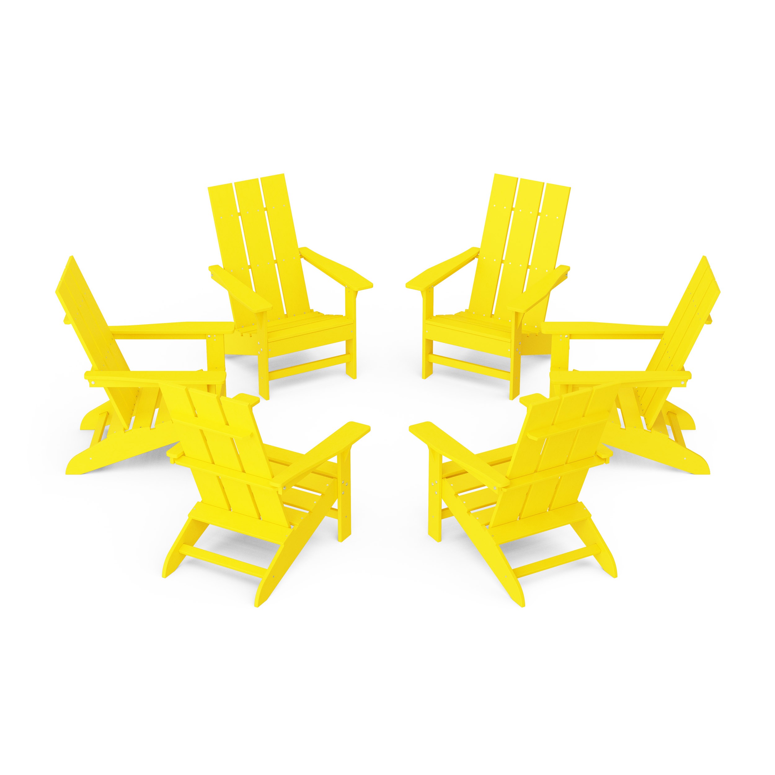 Freedom Modern Adirondack Chairs Set of 6