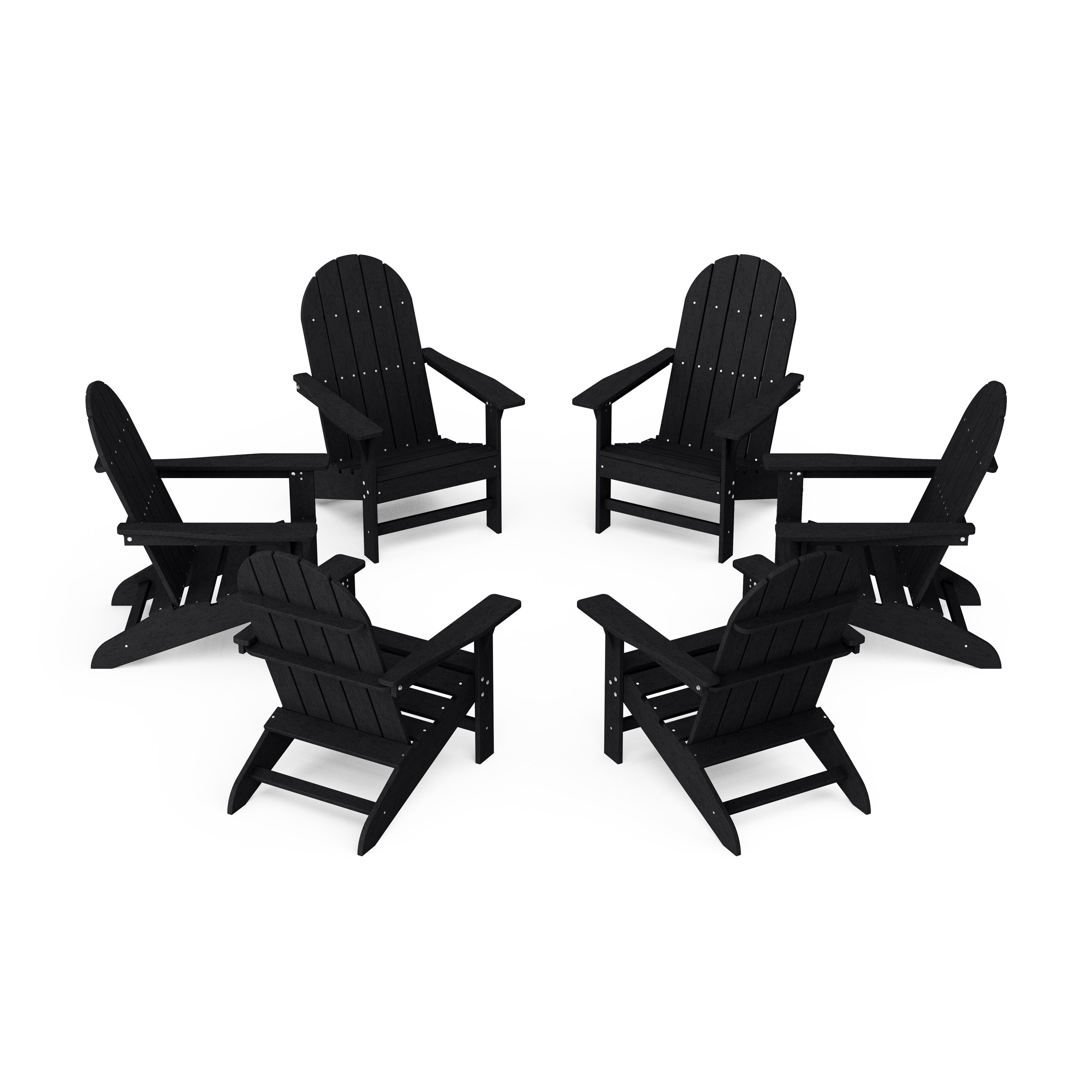 Freedom Traditional Adirondack Chairs Set of 6