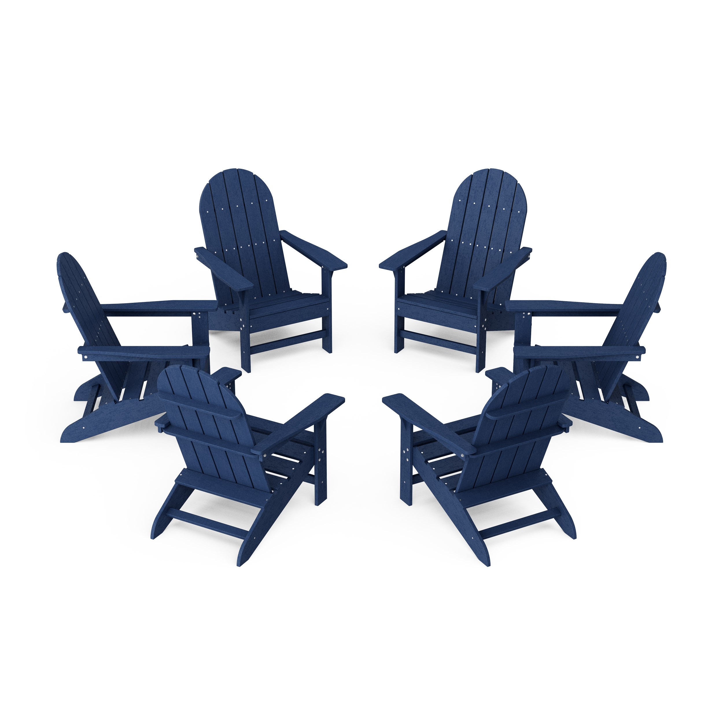 Freedom Traditional Adirondack Chairs Set of 6