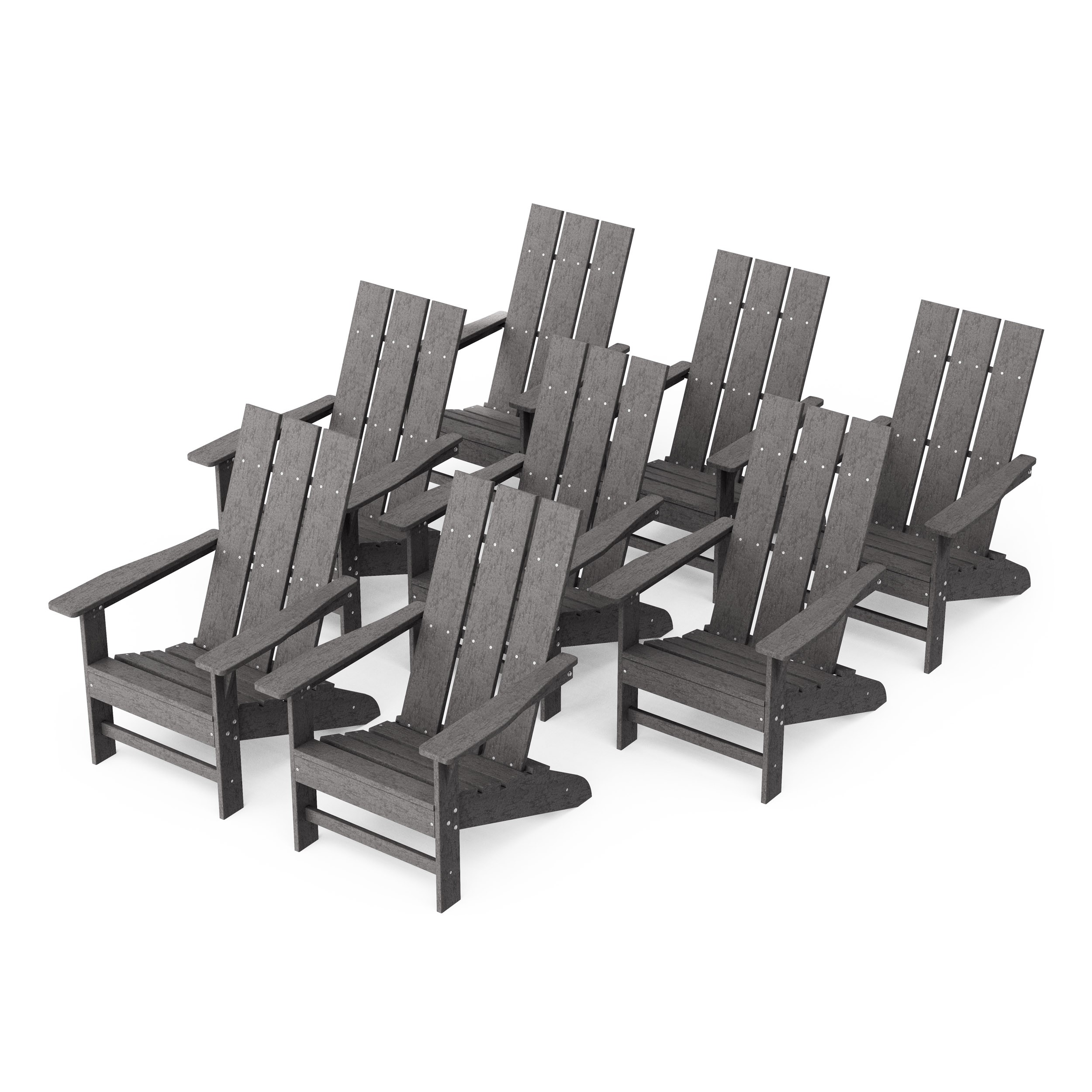 Freedom Modern Adirondack Chairs Set of 8
