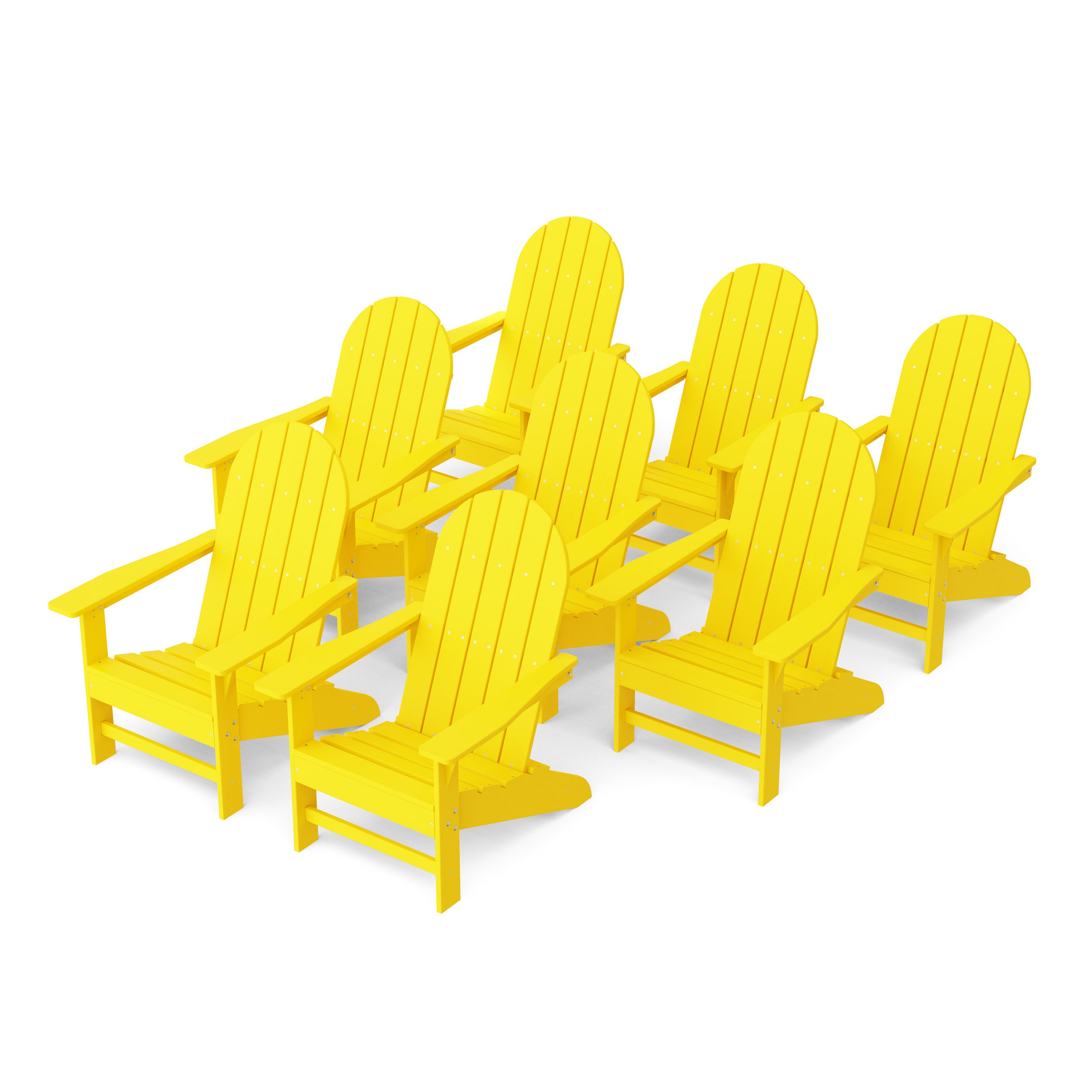 Freedom Traditional Adirondack Chairs Set of 8