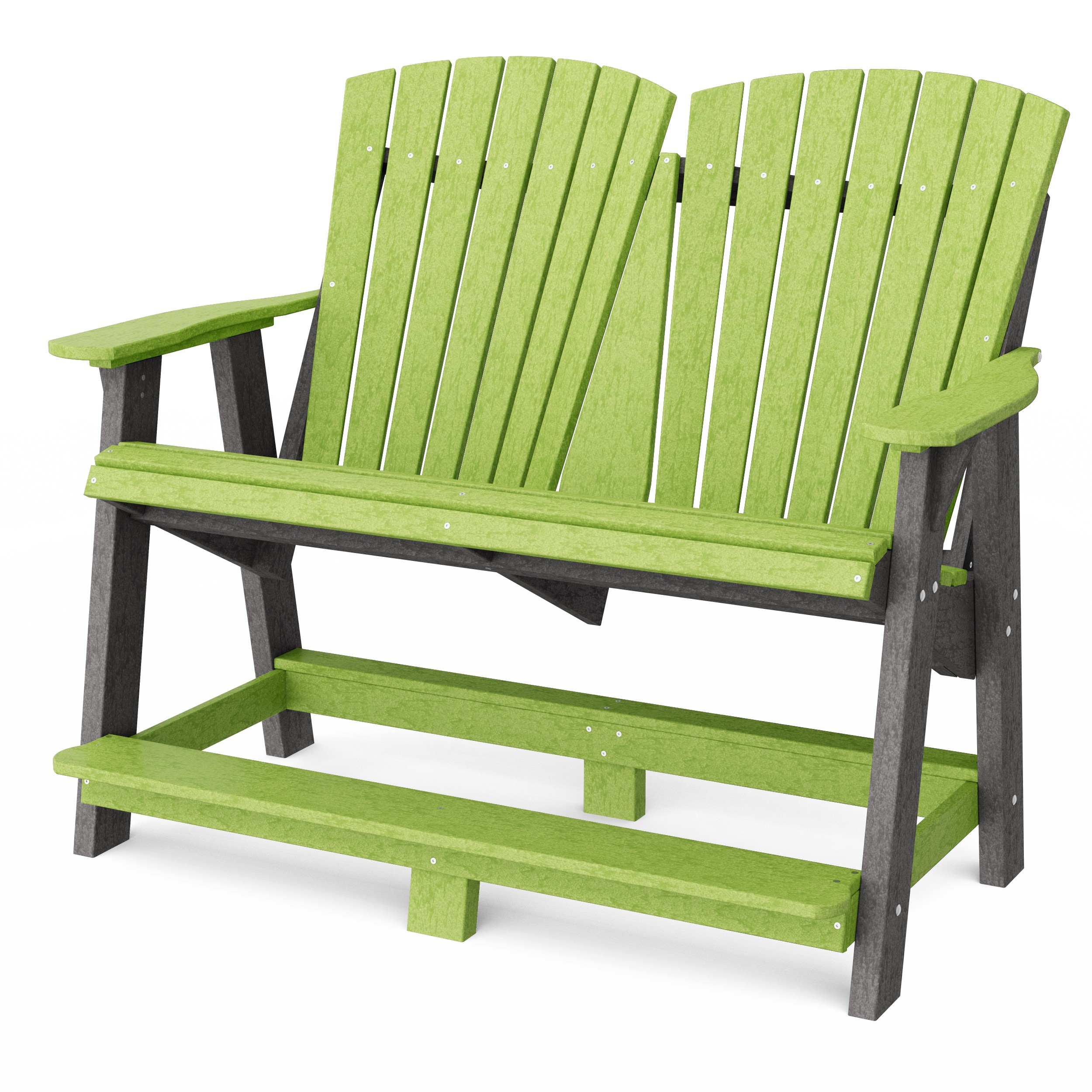 Heritage Tall Adirondack Bench