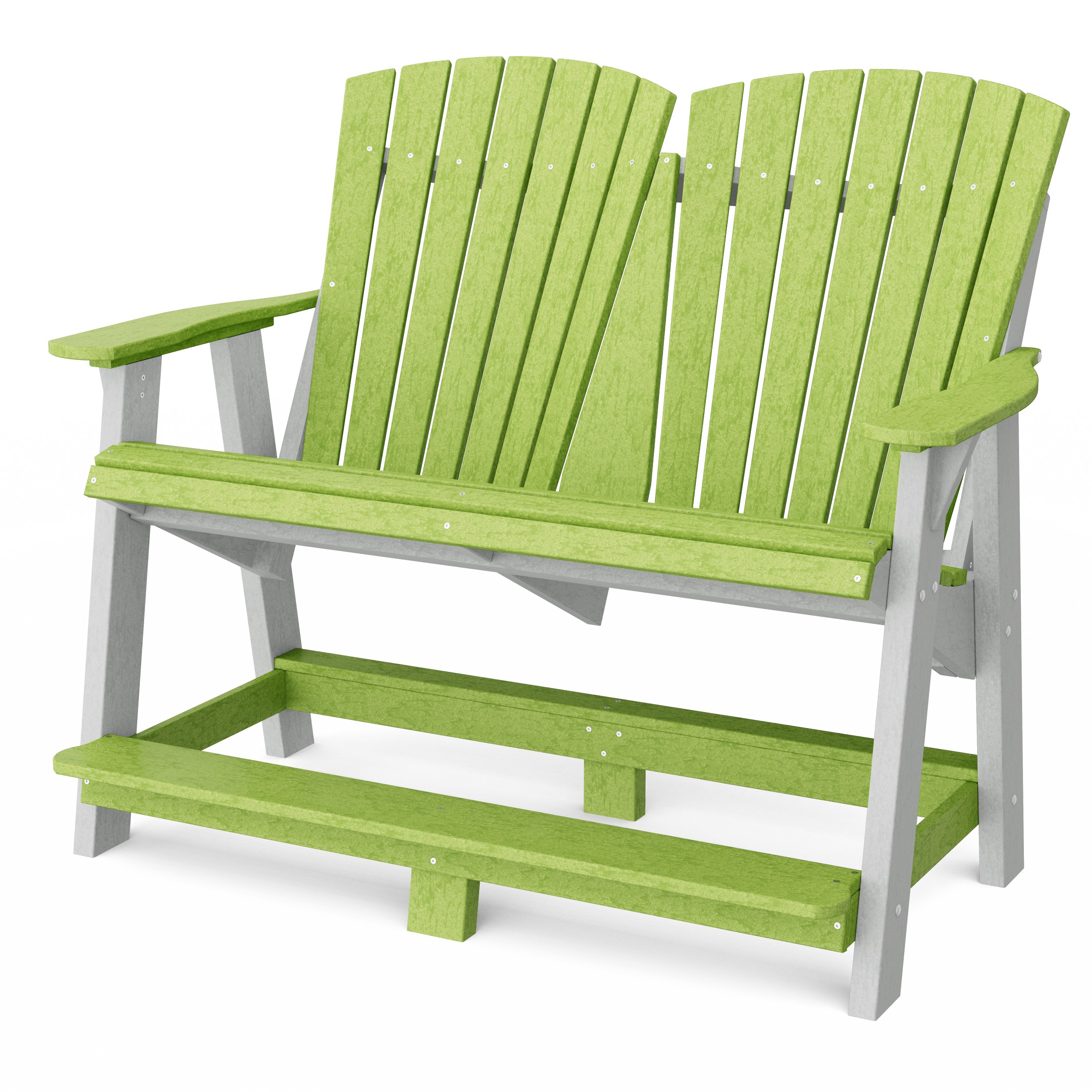 Heritage Tall Adirondack Bench