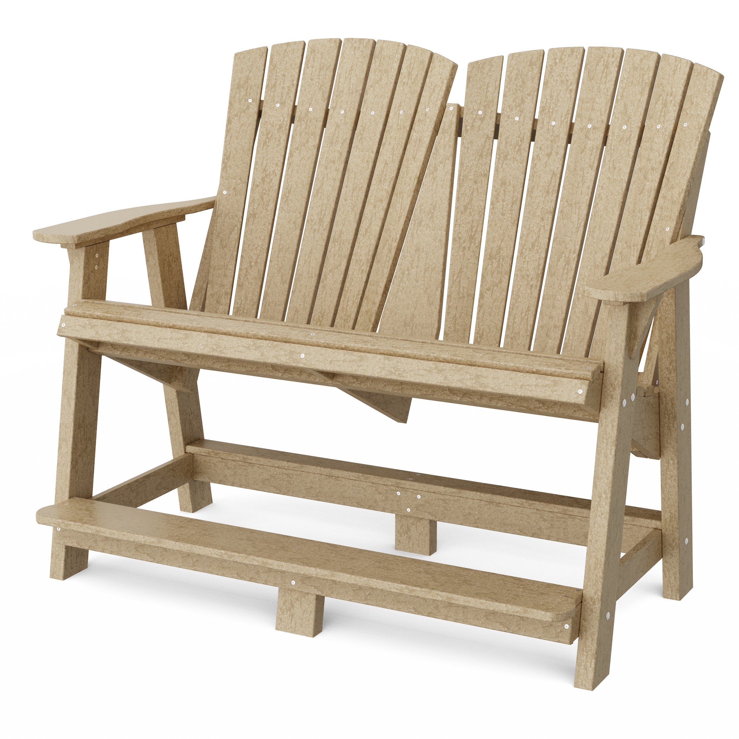 Heritage Tall Adirondack Bench