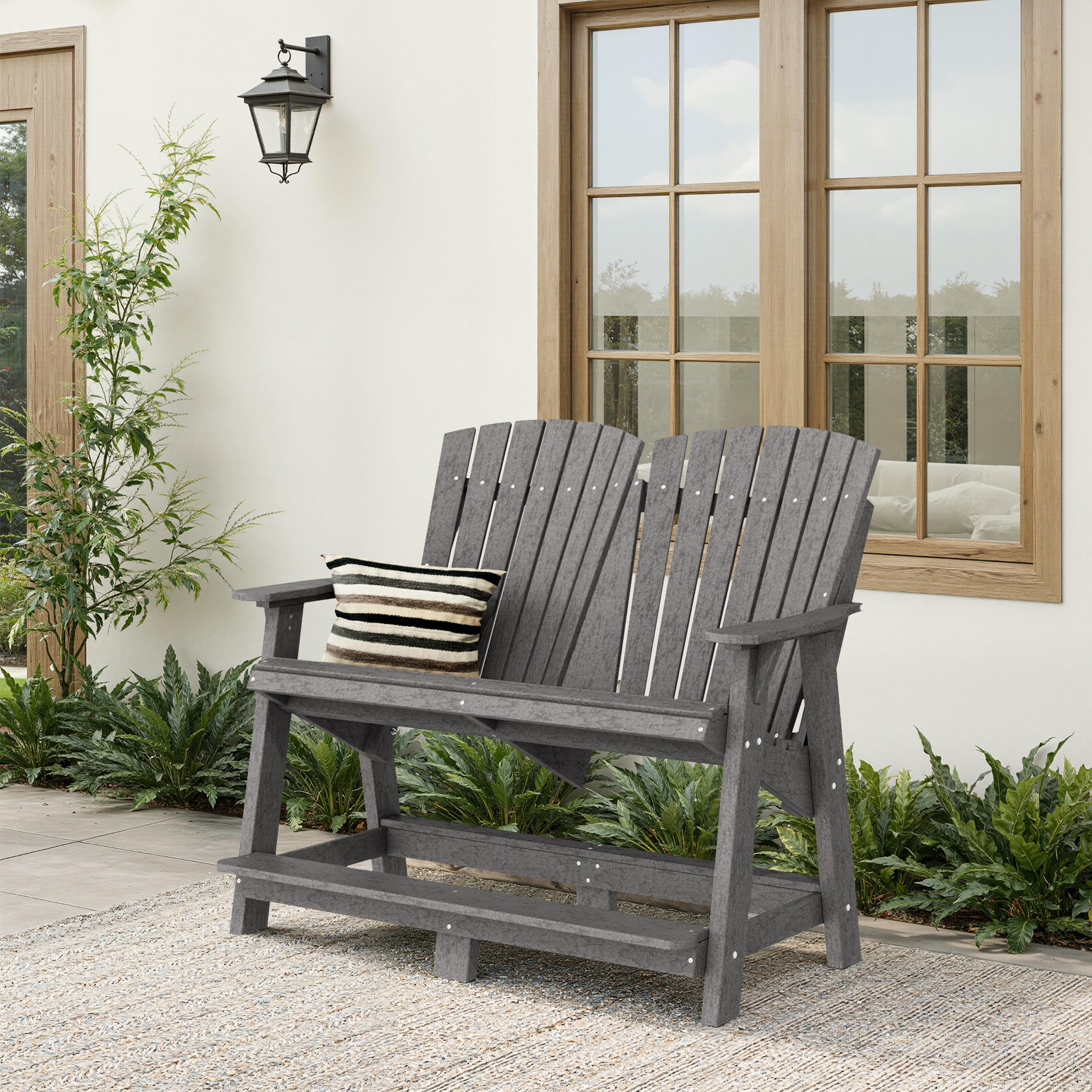 Heritage Tall Adirondack Bench
