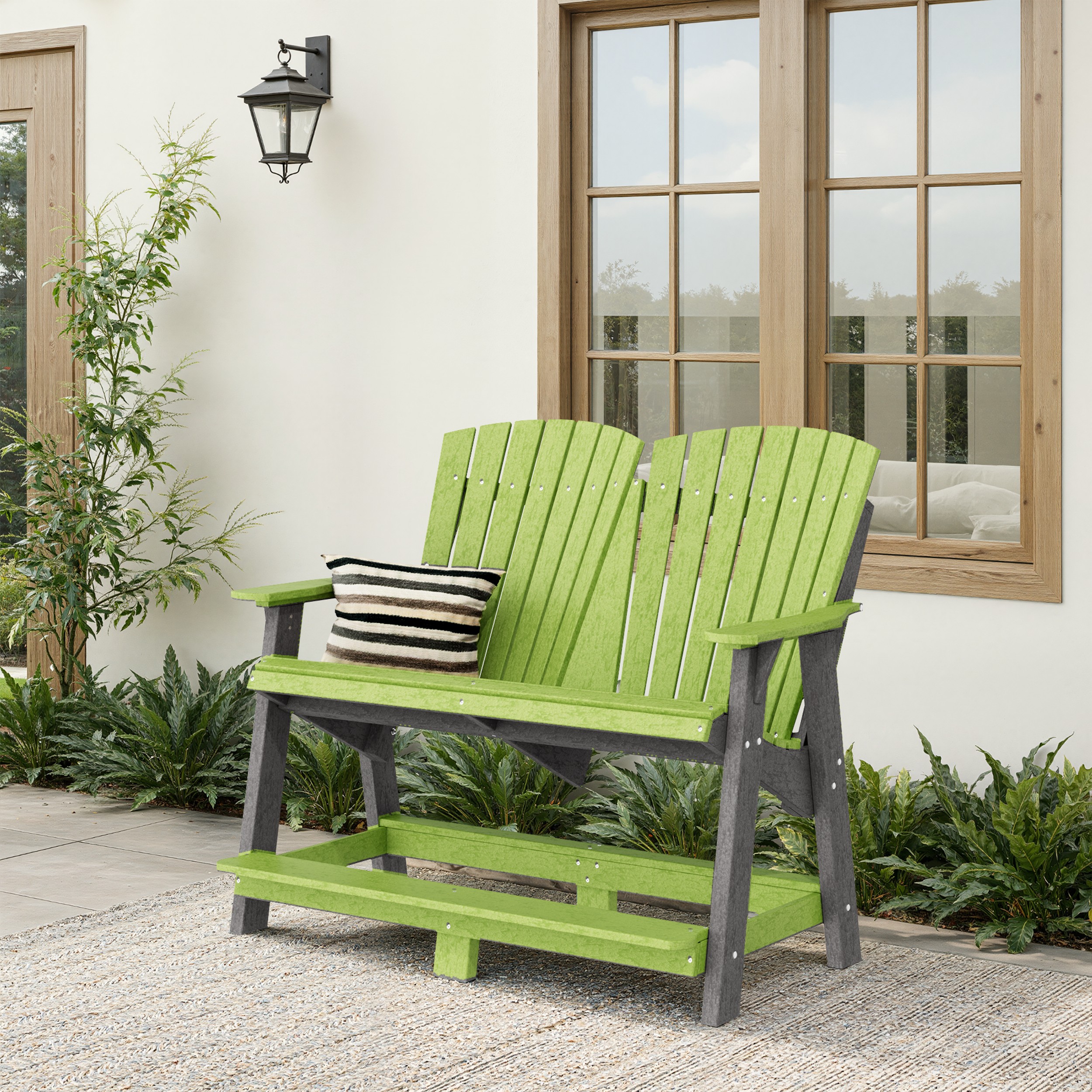 Heritage Tall Adirondack Bench