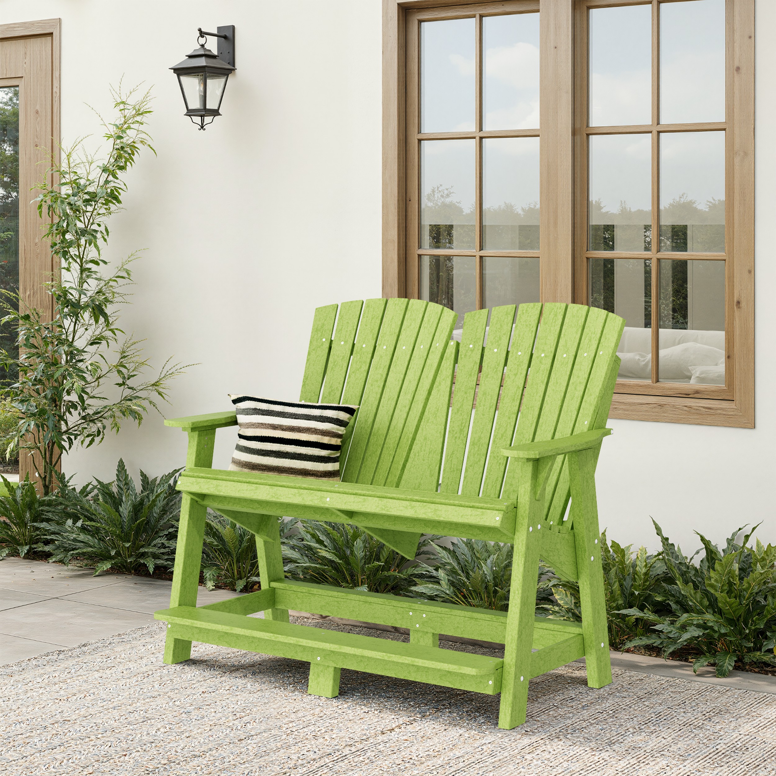 Heritage Tall Adirondack Bench