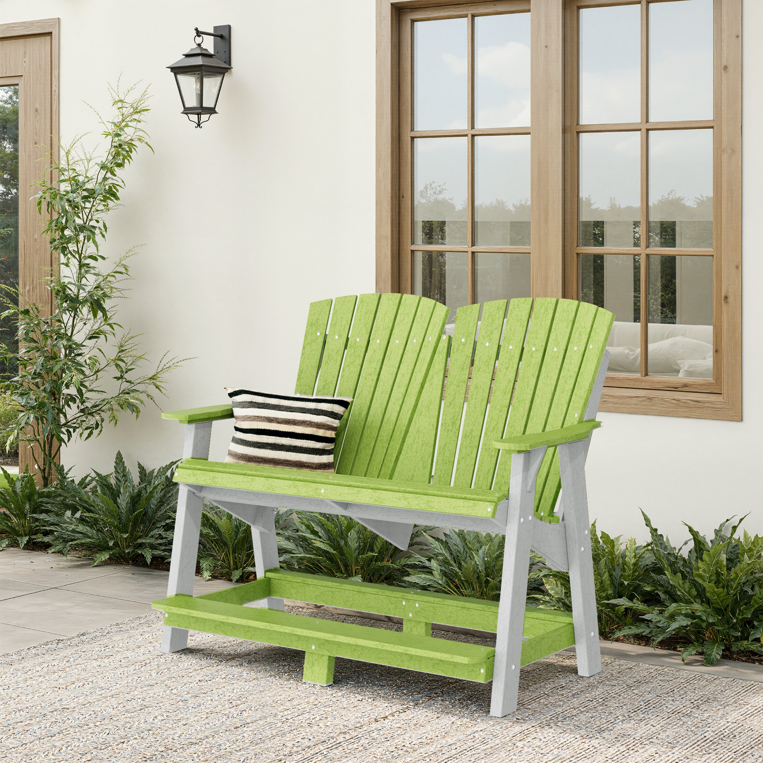 Heritage Tall Adirondack Bench