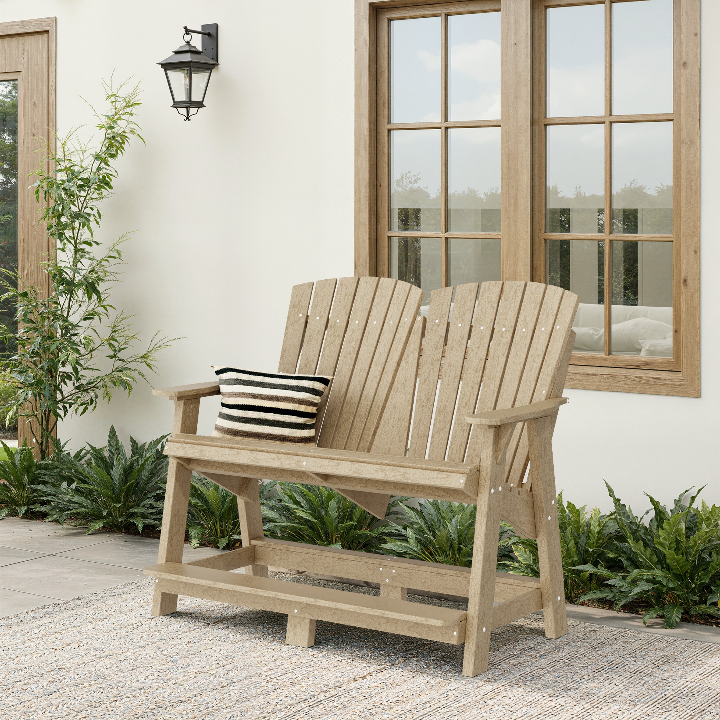 Heritage Tall Adirondack Bench