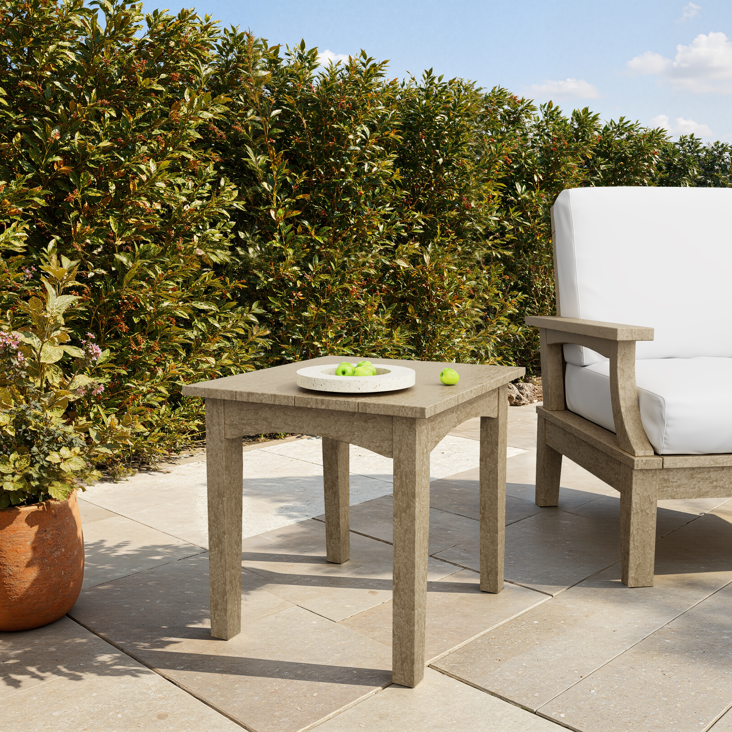 22" Square End Table