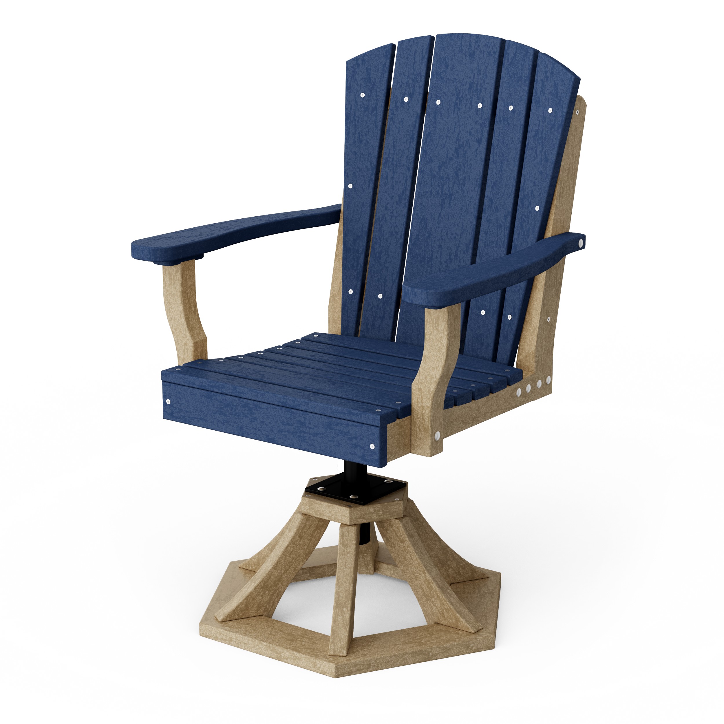 Heritage Swivel Dining Arm Chair