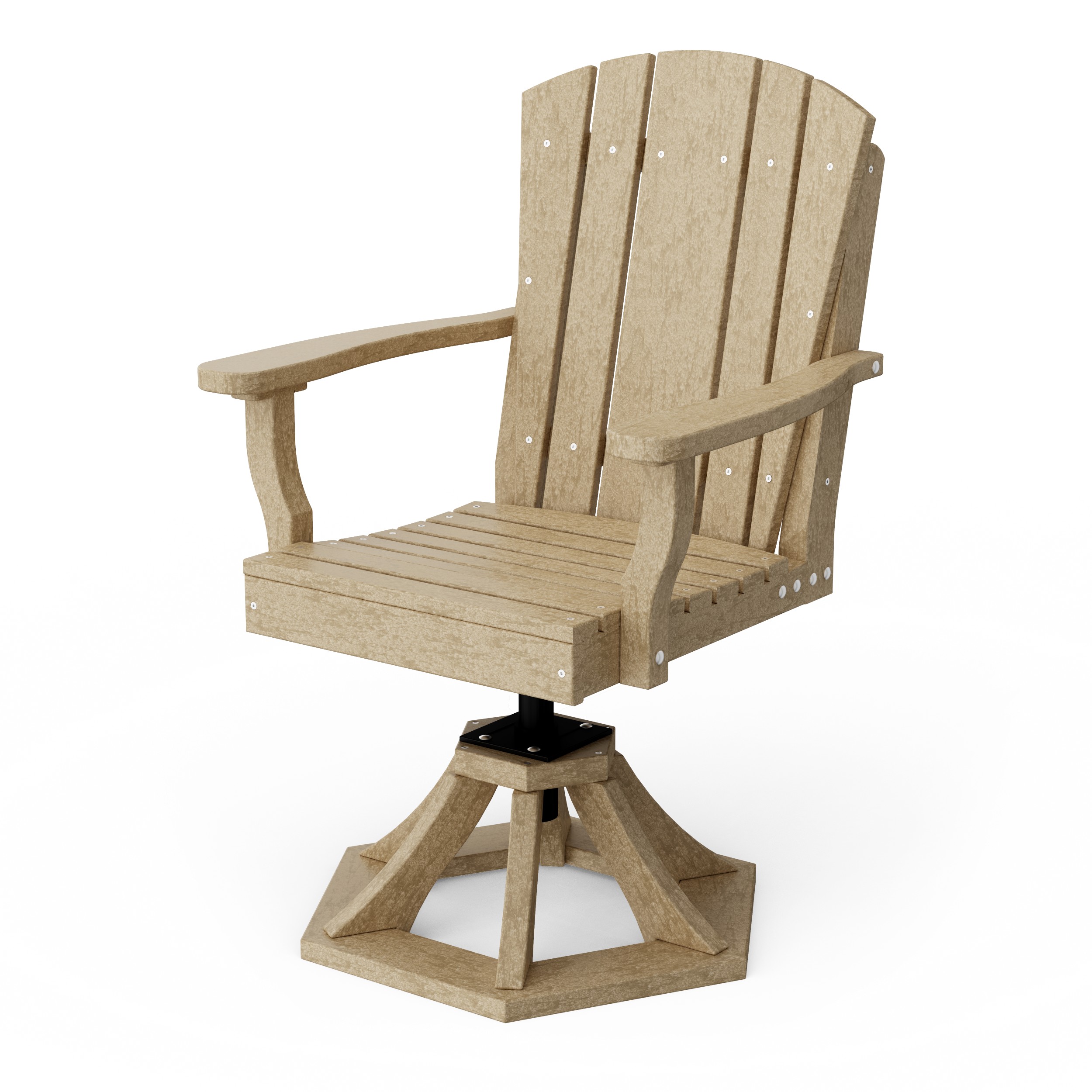 Heritage Swivel Dining Arm Chair