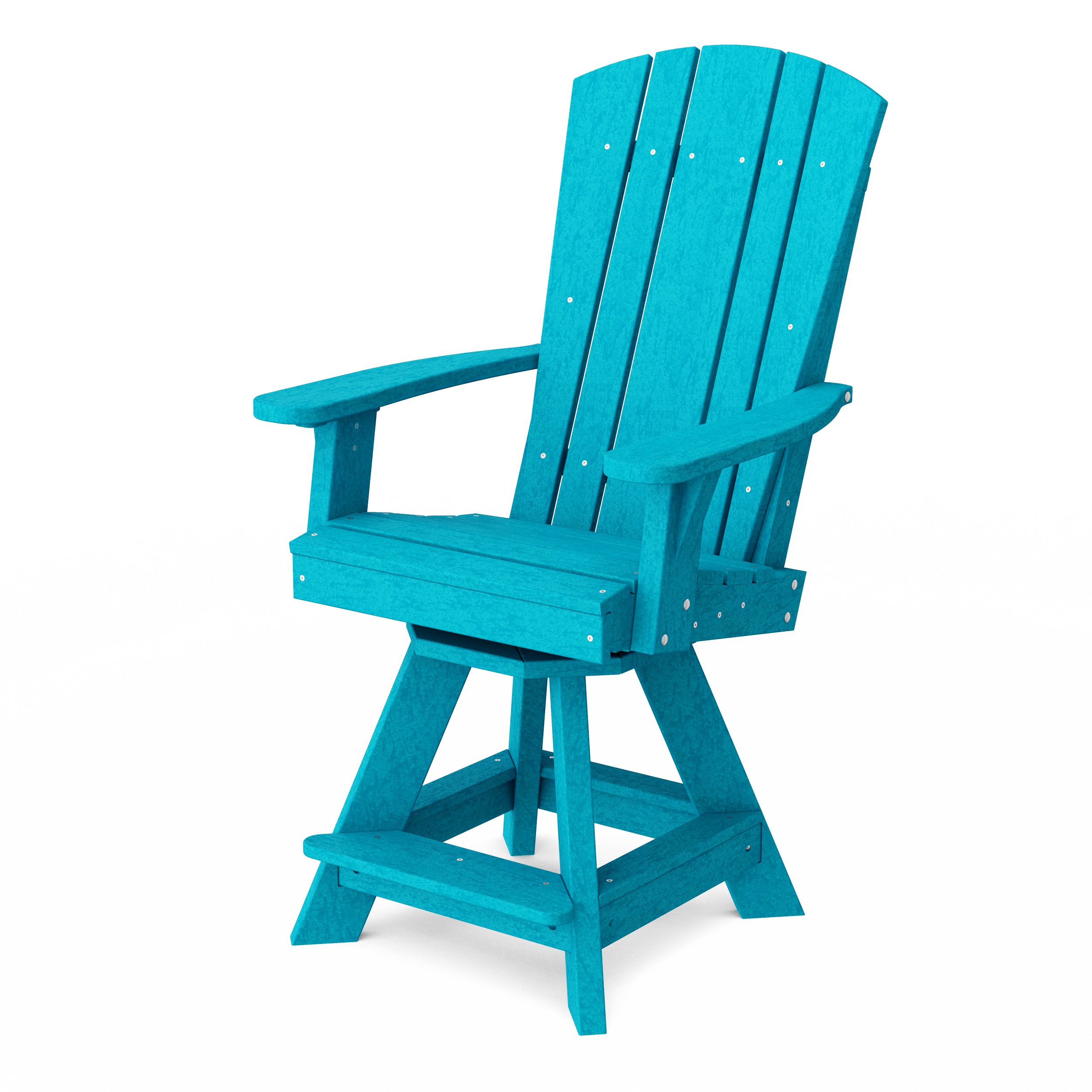 Heritage Balcony Swivel Counter Chair