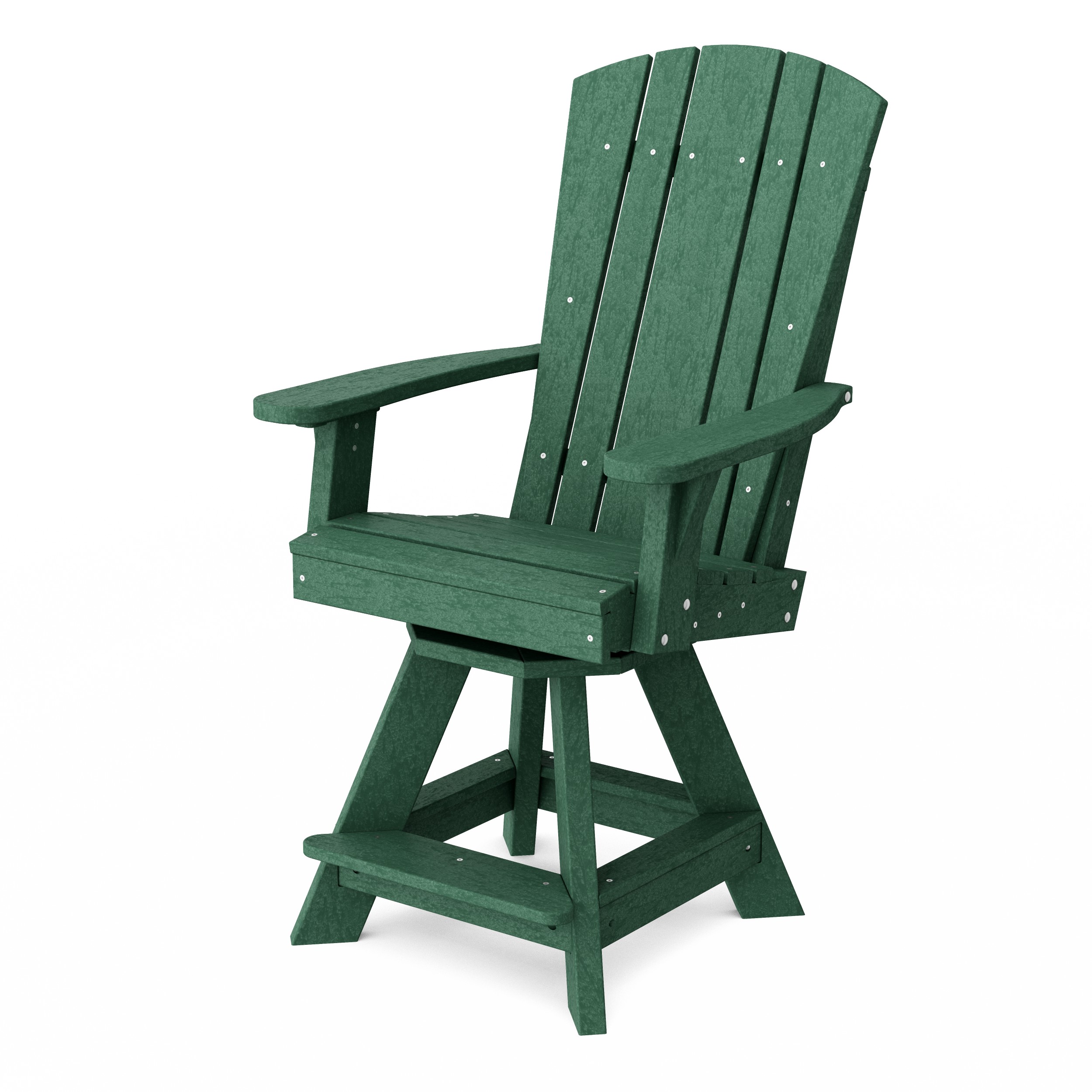 Heritage Balcony Swivel Counter Chair