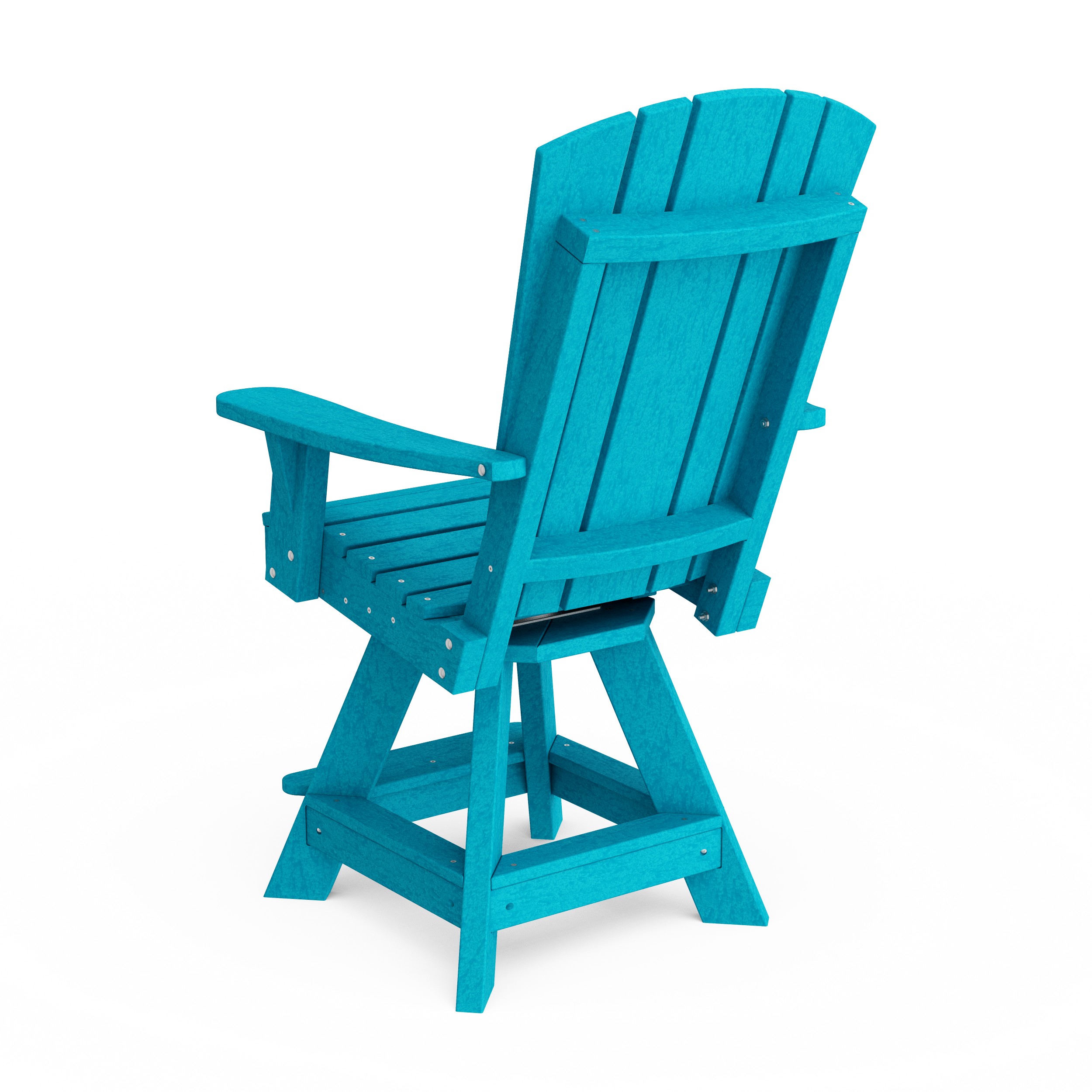 Heritage Balcony Swivel Counter Chair