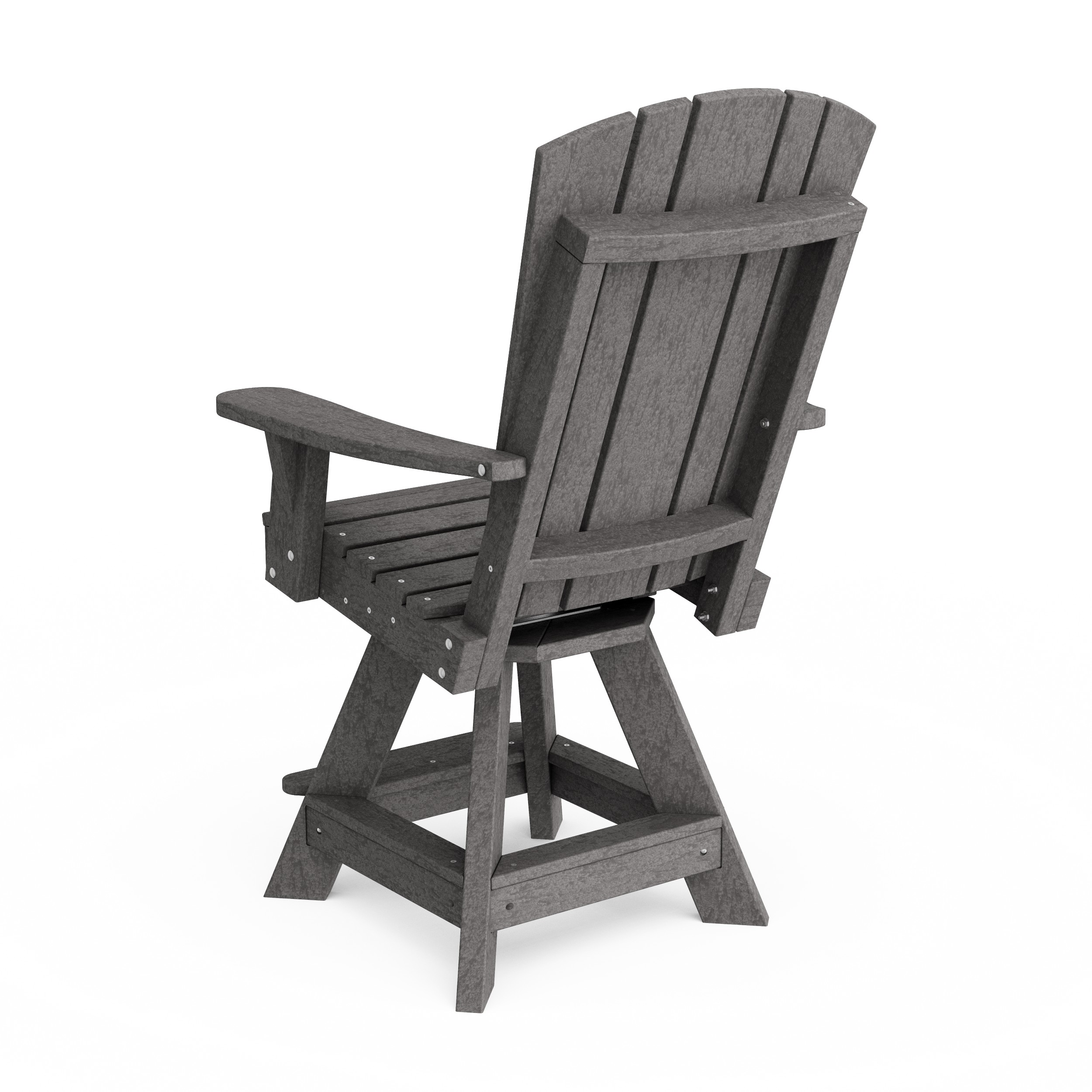 Heritage Balcony Swivel Counter Chair