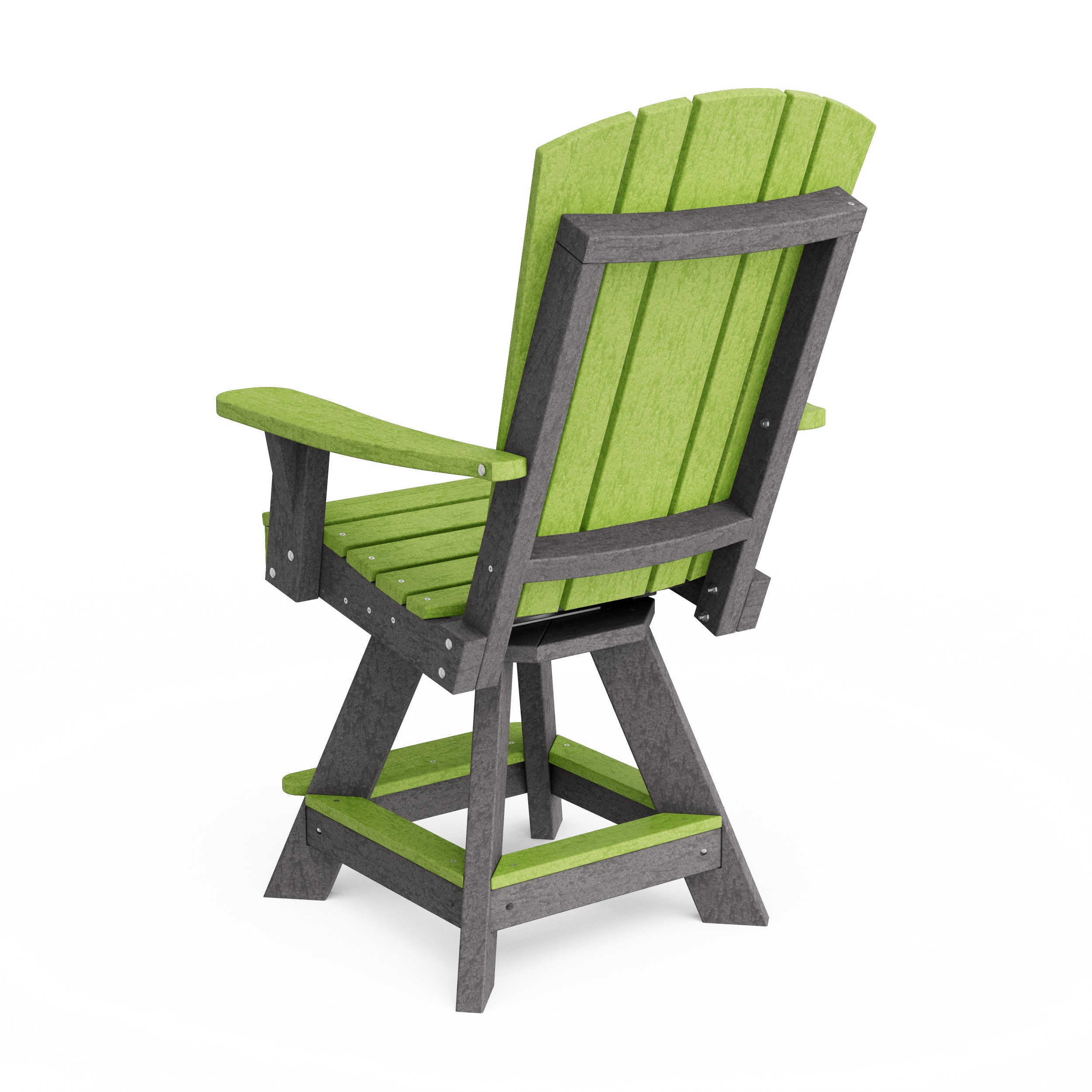 Heritage Balcony Swivel Counter Chair