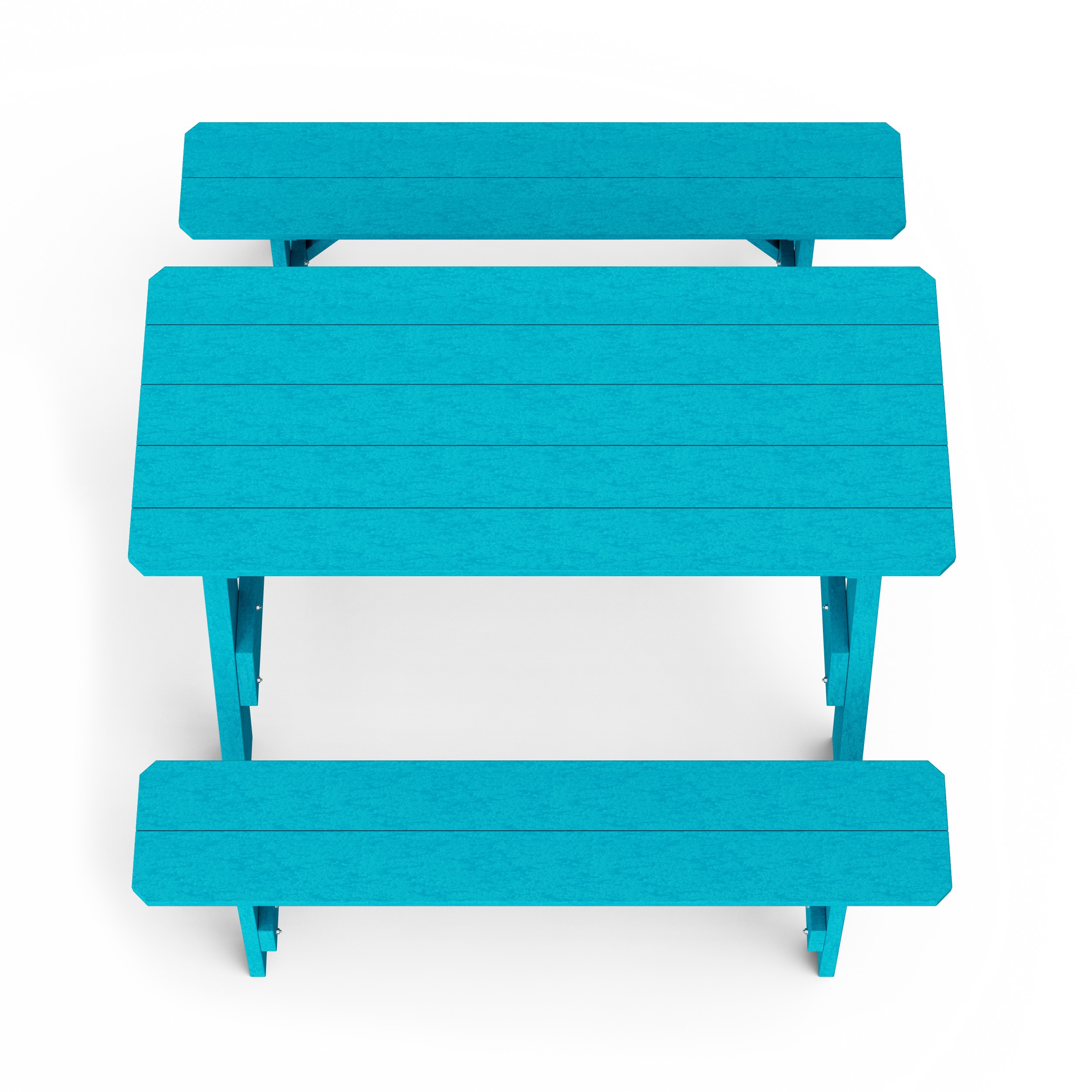 Heritage 72" Picnic Table with Detached Benches