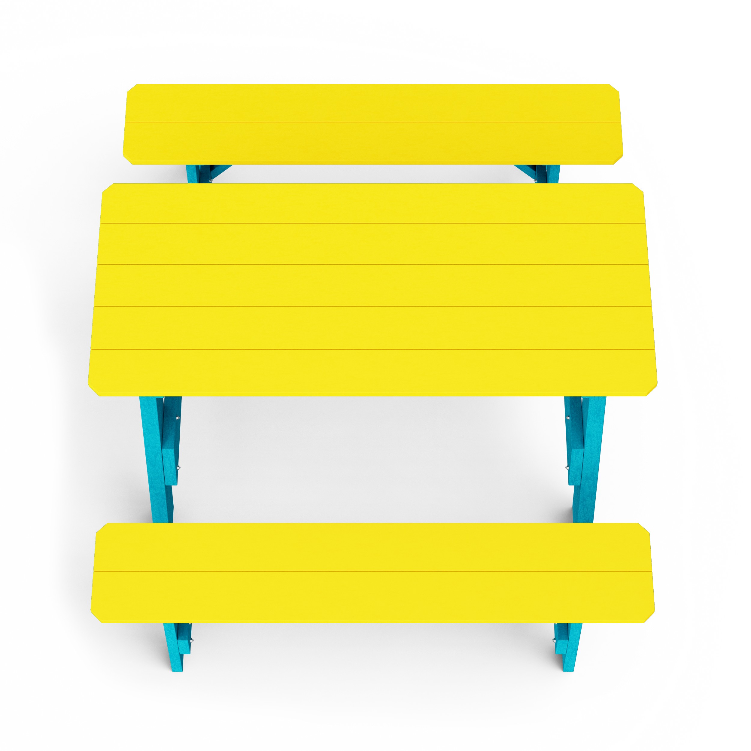 Heritage 72" Picnic Table with Detached Benches