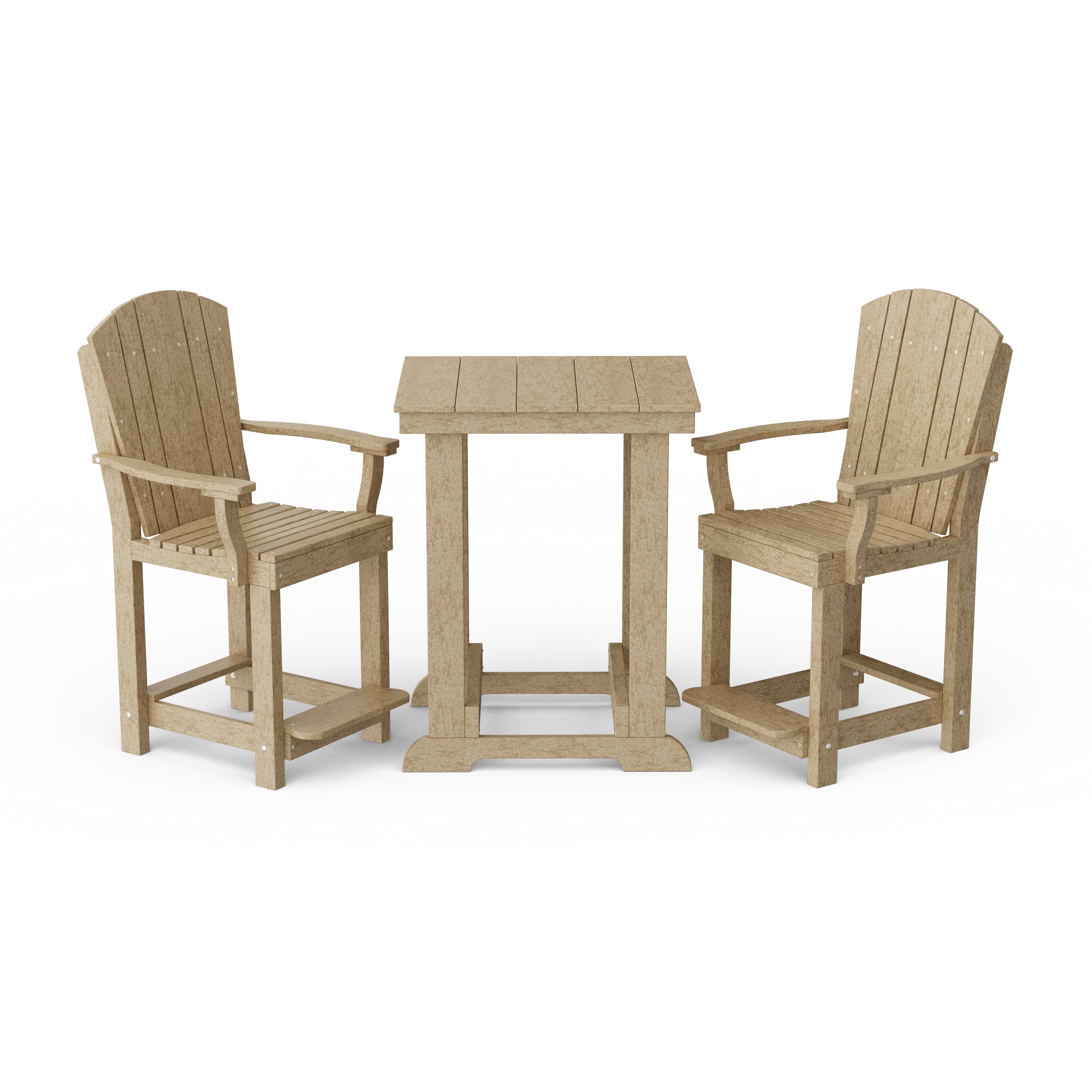 Heritage 3-Piece Patio Counter Height Bistro Set