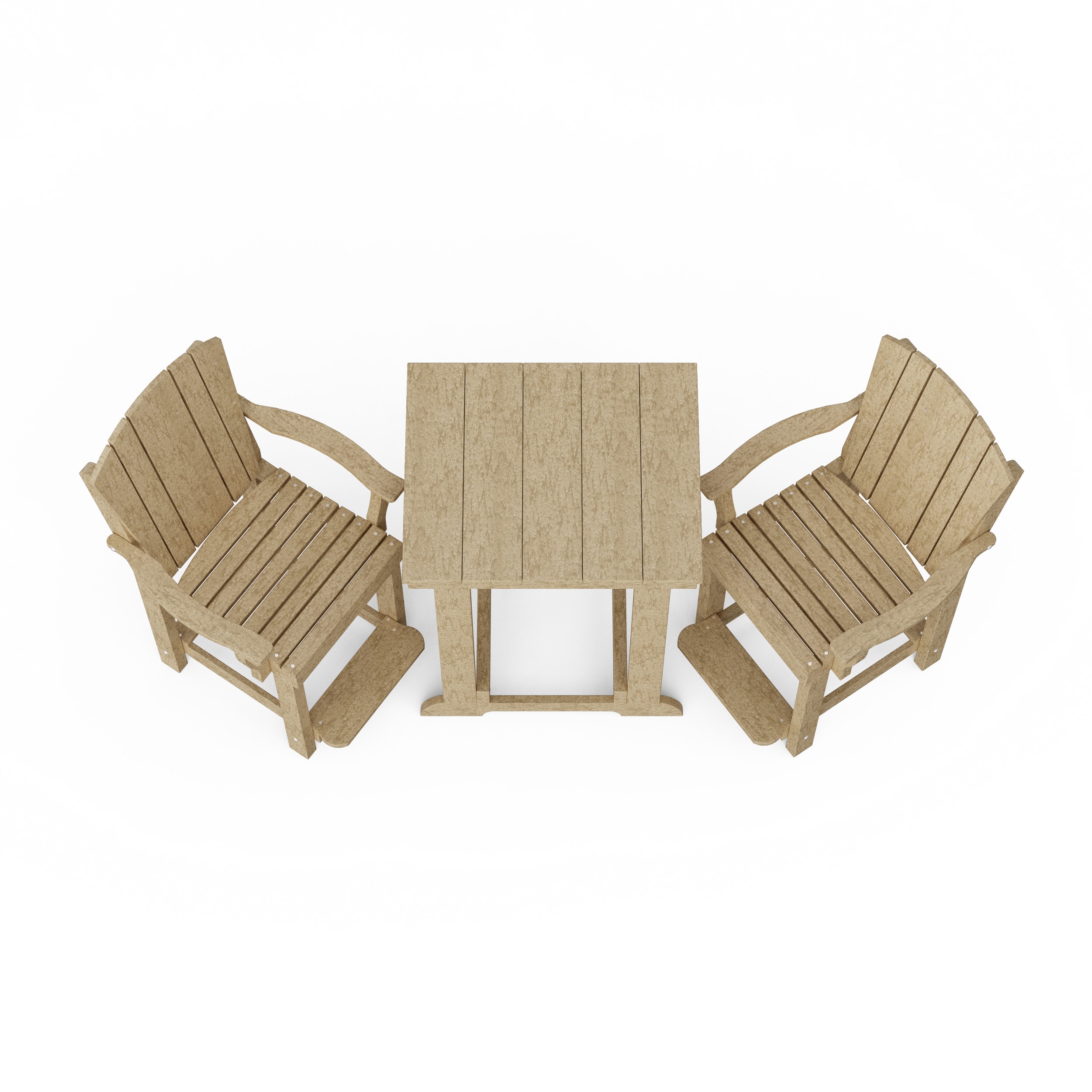 Heritage 3-Piece Patio Counter Height Bistro Set