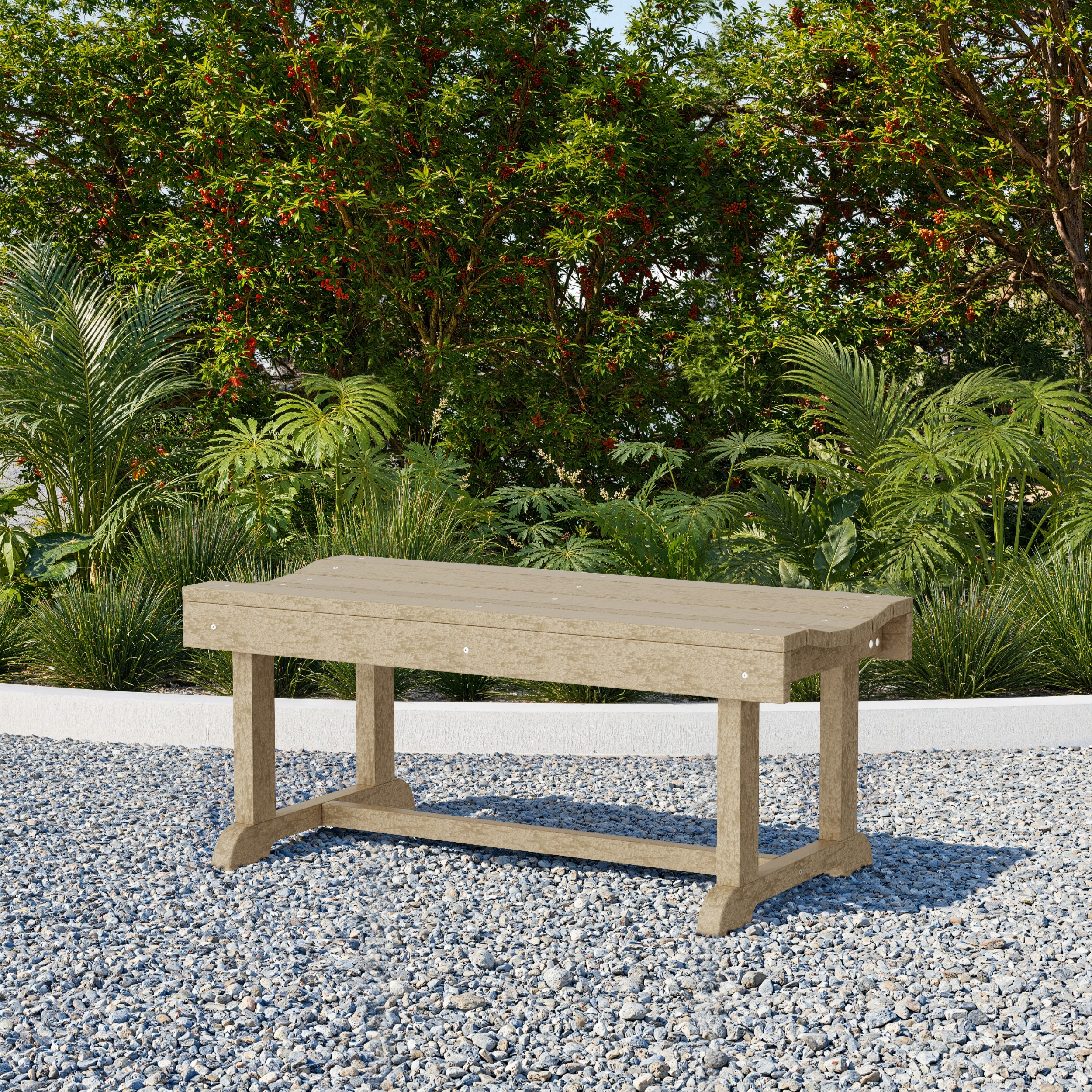 Heritage 42" Patio Backless Bench