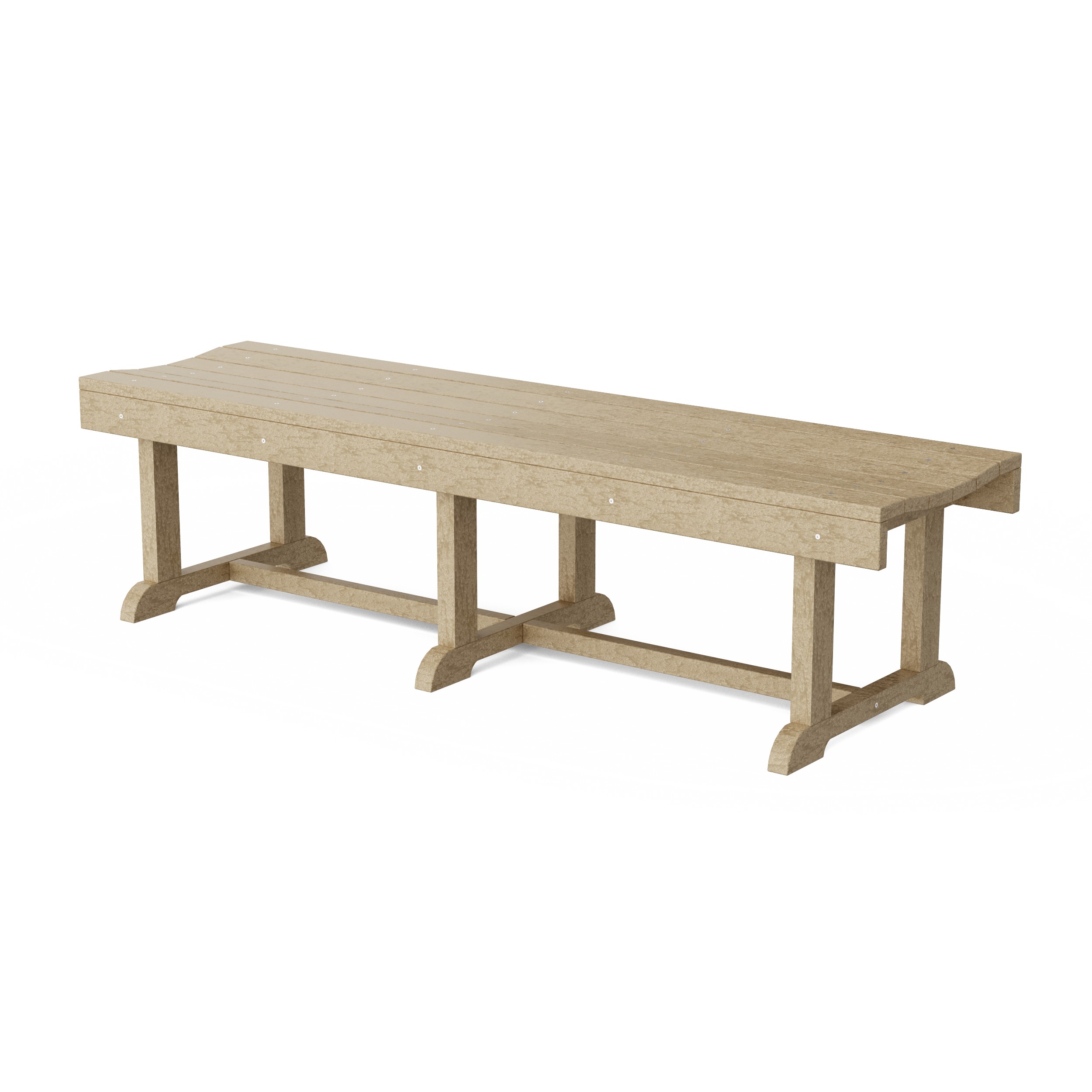 Heritage 68" Patio Backless Bench