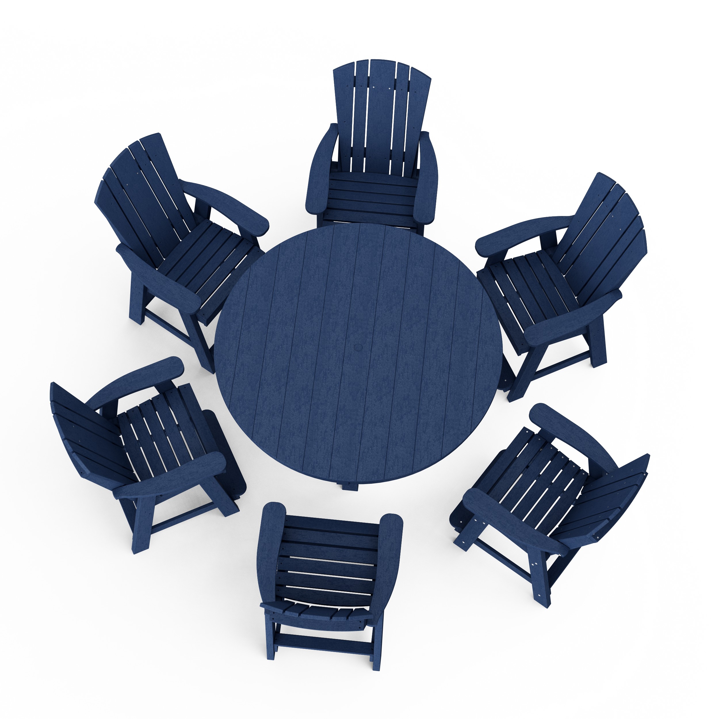 Heritage 7-Piece Round Counter Height Dining Set