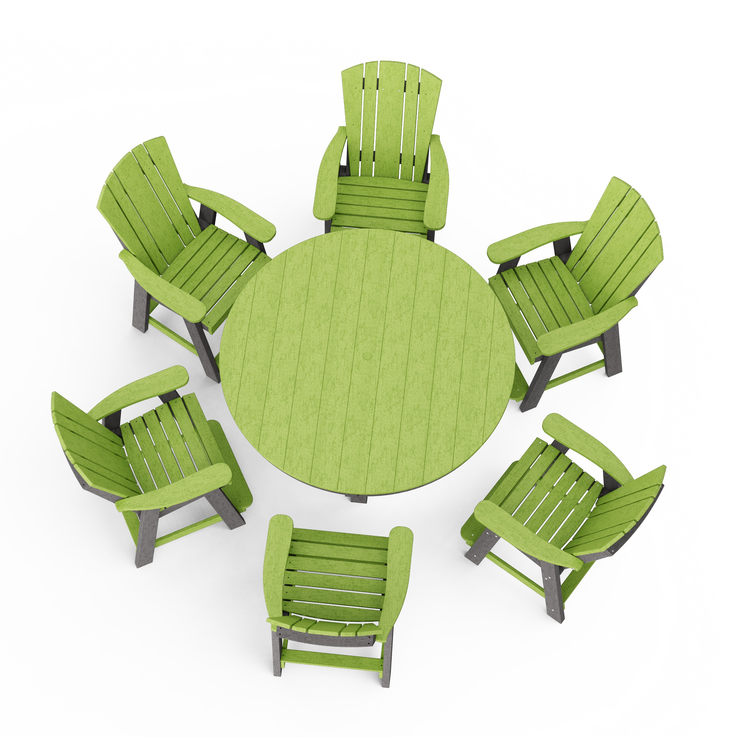 Heritage 7-Piece Round Counter Height Dining Set