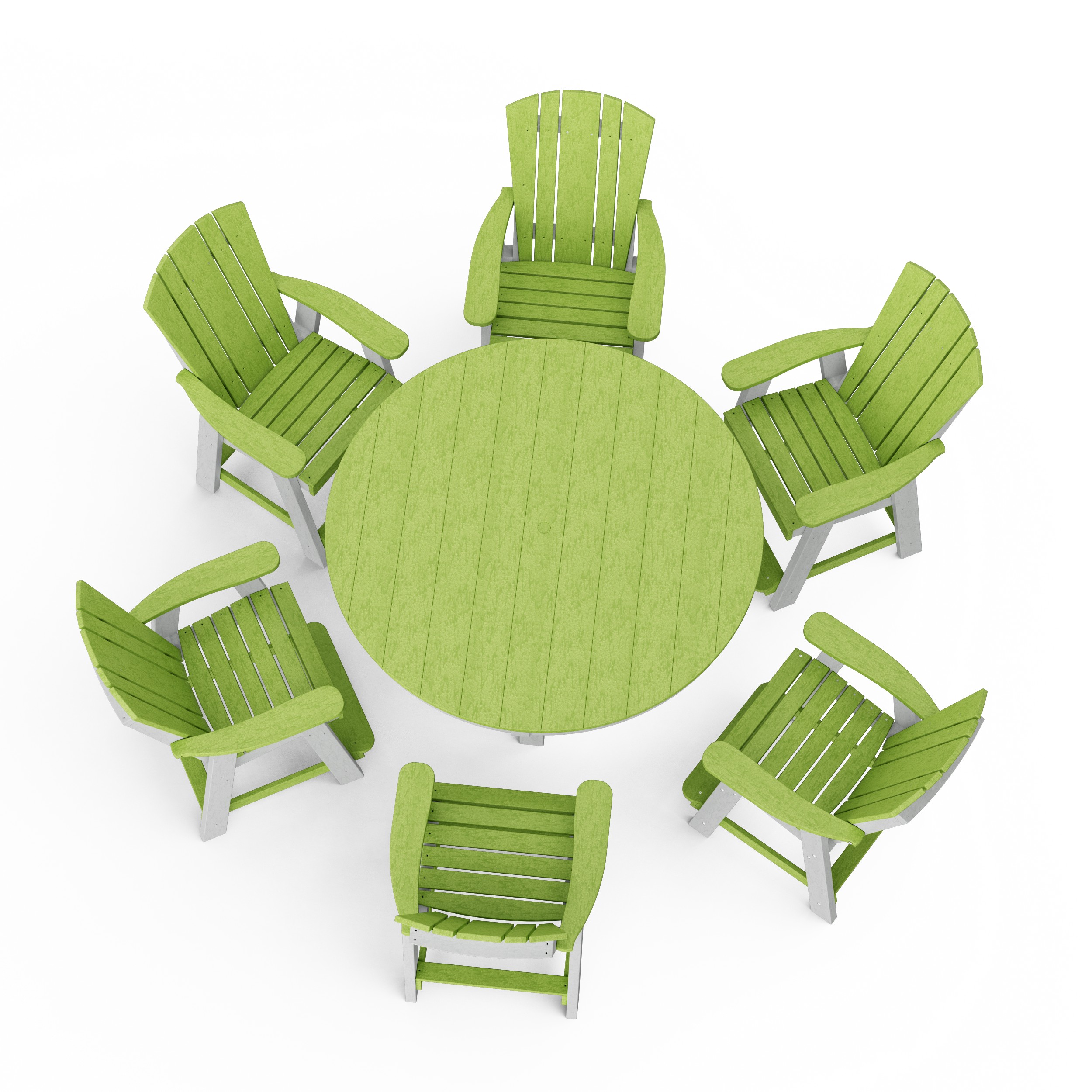 Heritage 7-Piece Round Counter Height Dining Set