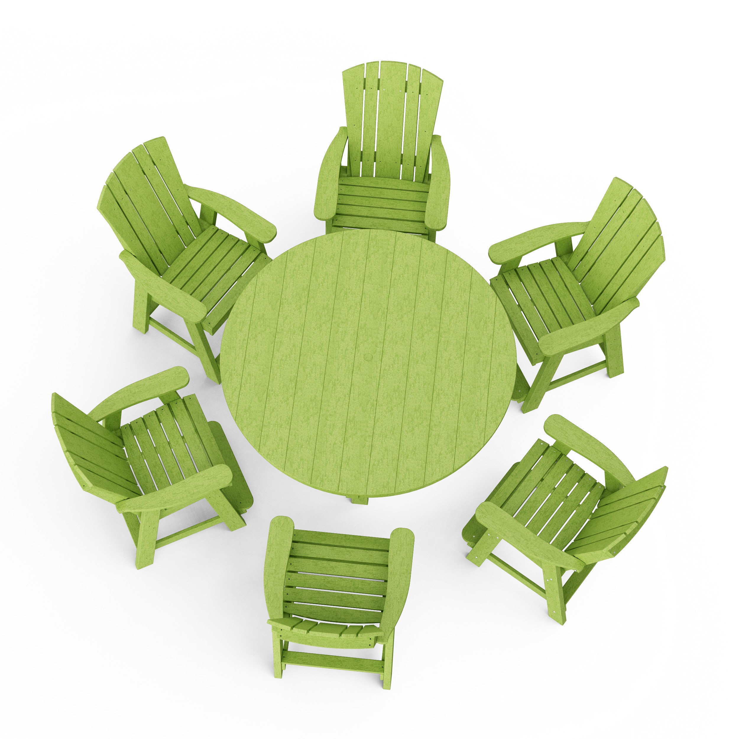 Heritage 7-Piece Round Counter Height Dining Set