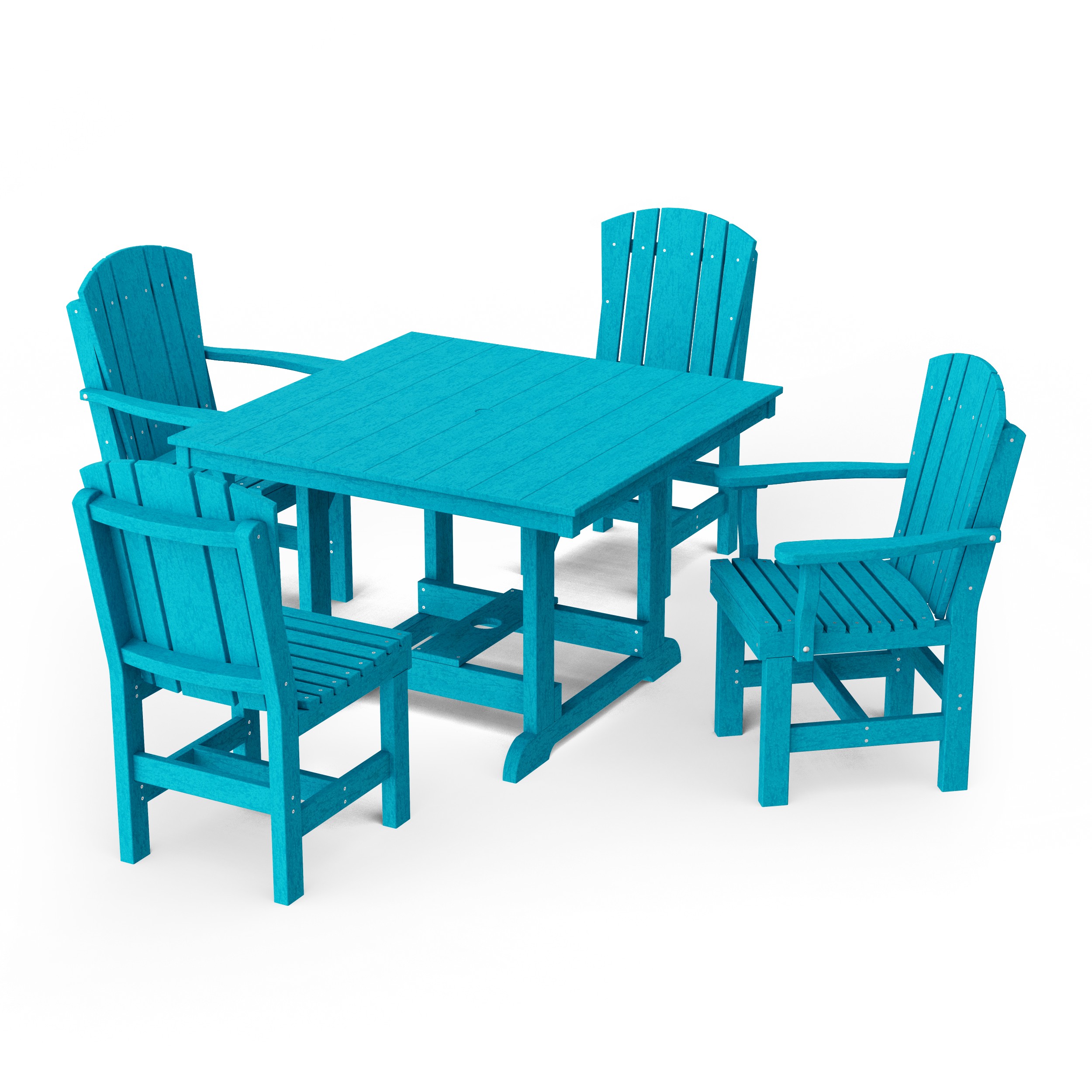 Heritage 5-Piece Square Dining Set