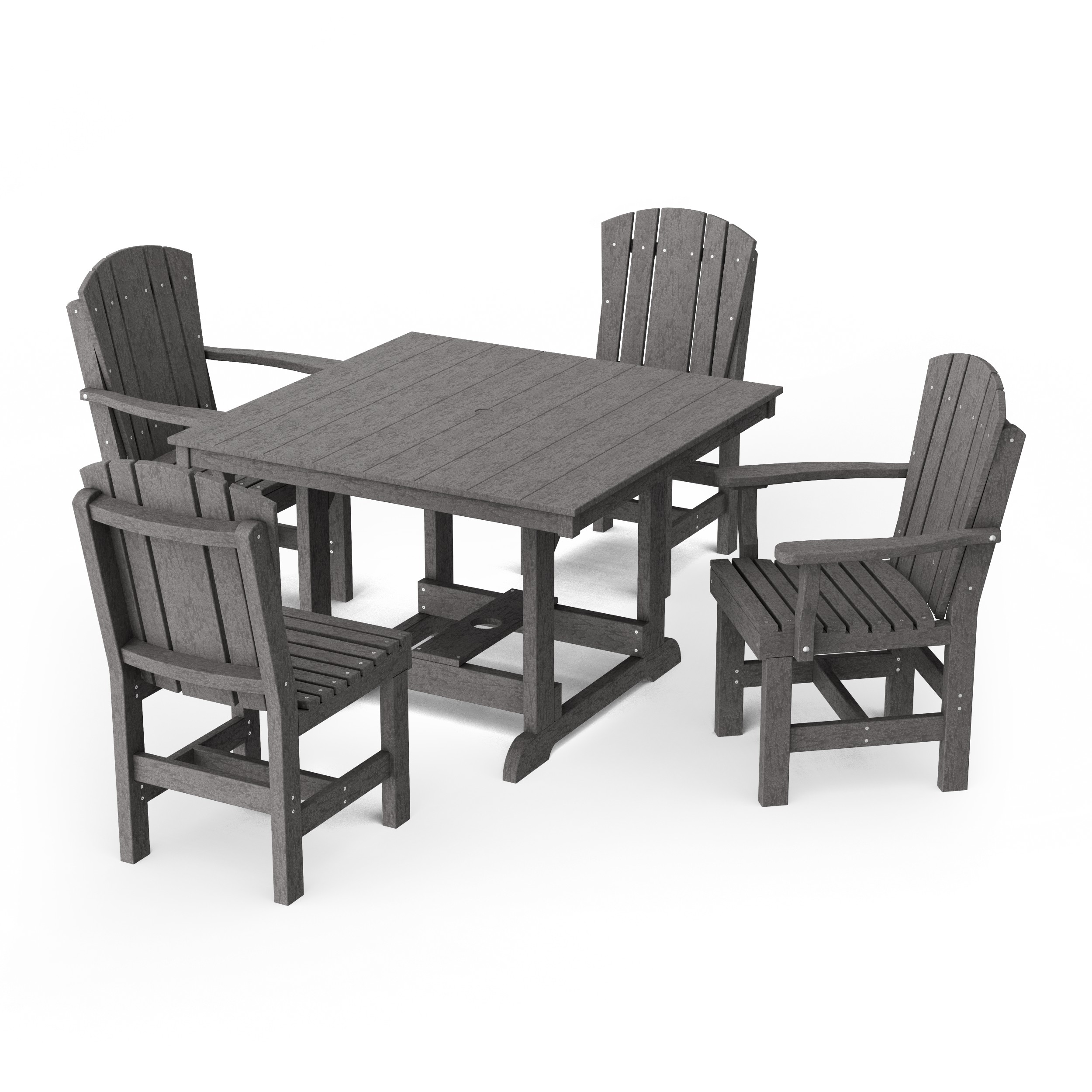 Heritage 5-Piece Square Dining Set