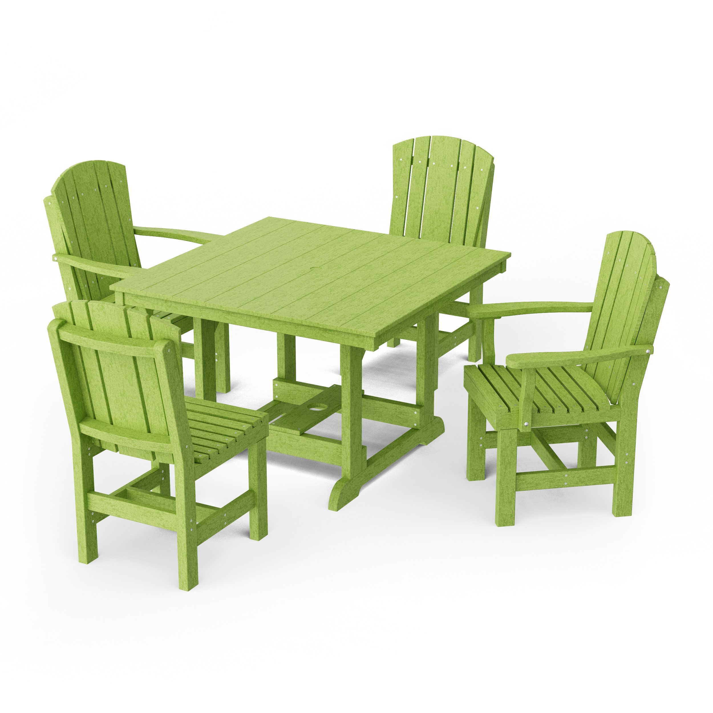 Heritage 5-Piece Square Dining Set