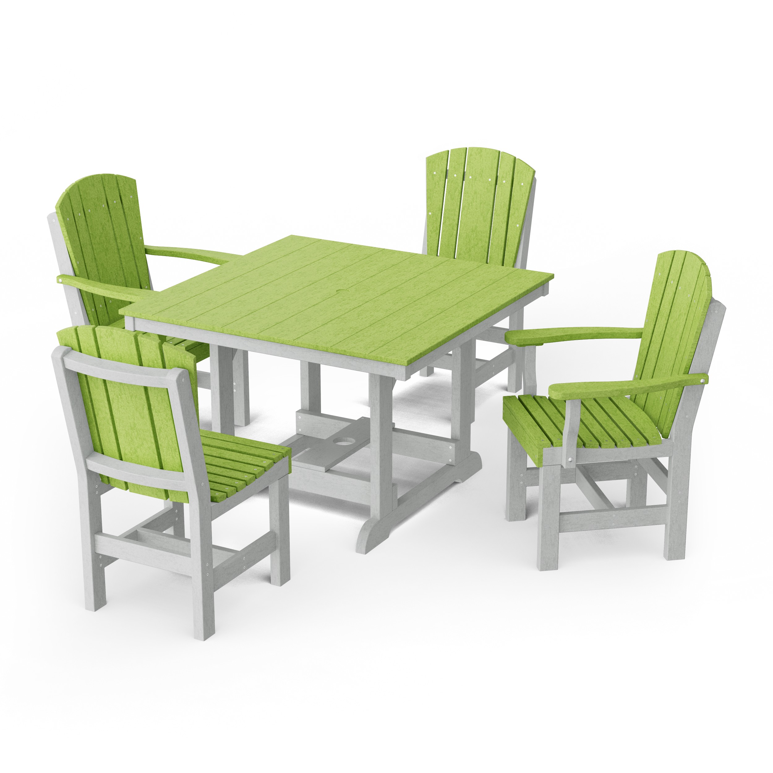 Heritage 5-Piece Square Dining Set