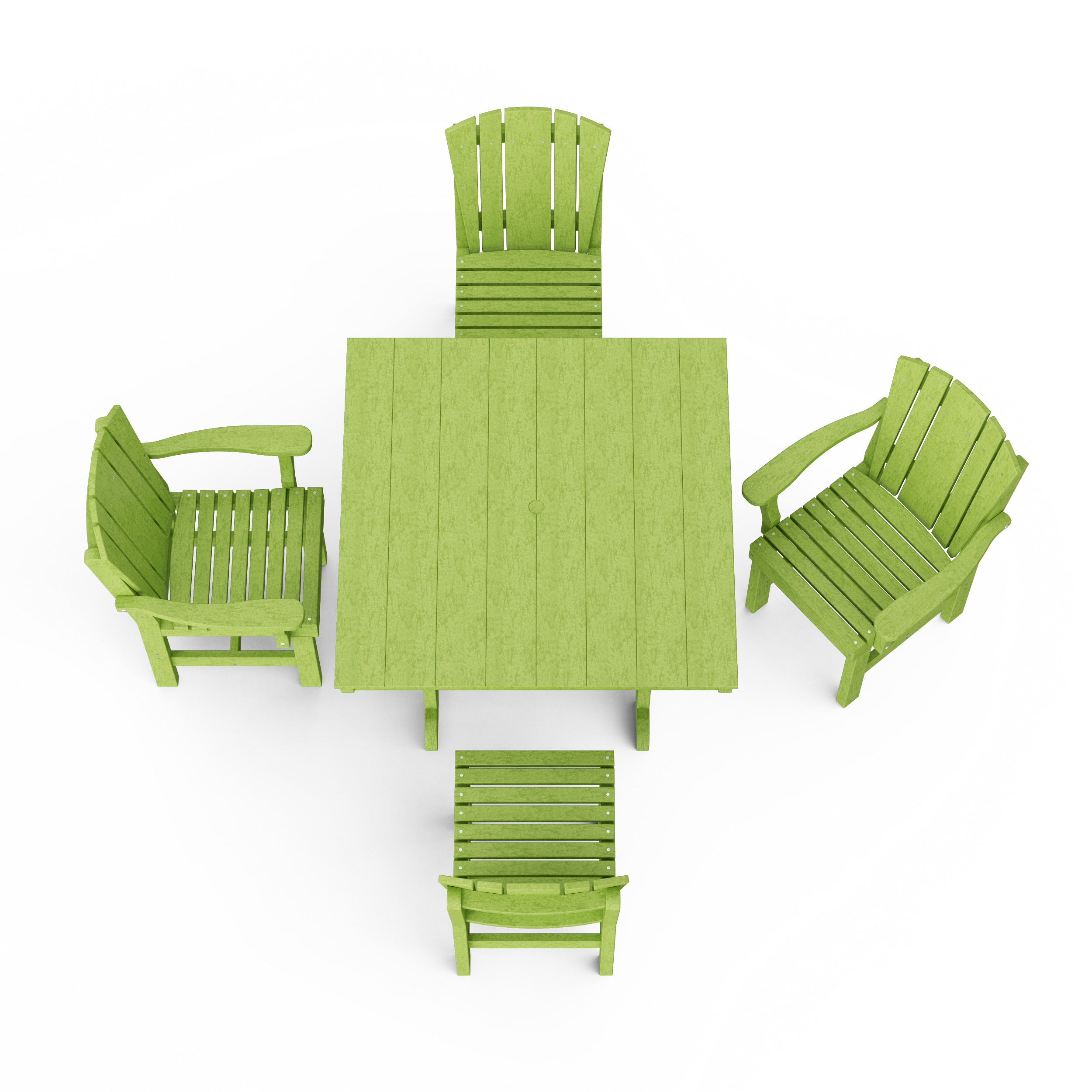 Heritage 5-Piece Square Dining Set