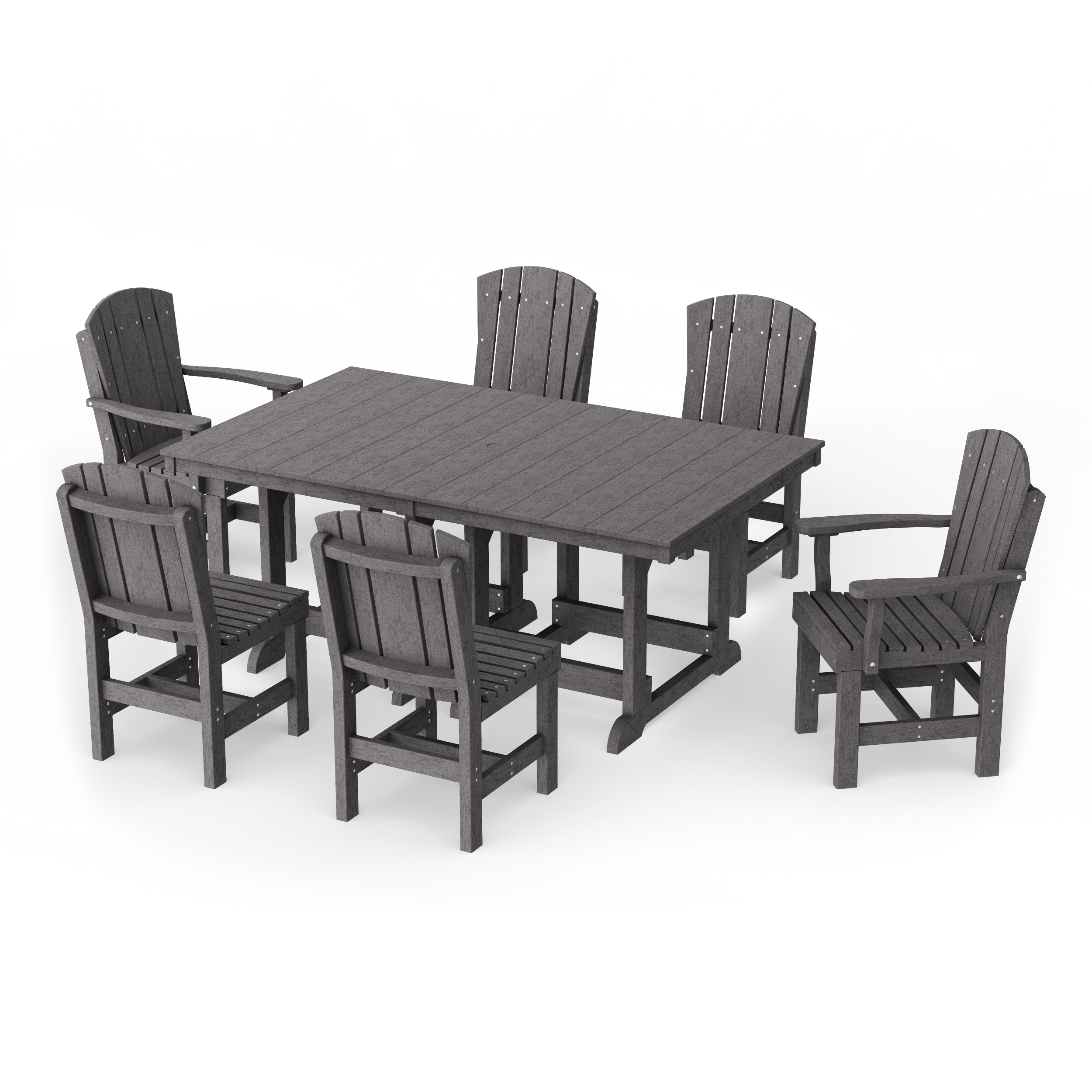 Heritage 7-Piece Rectangular Dining Set
