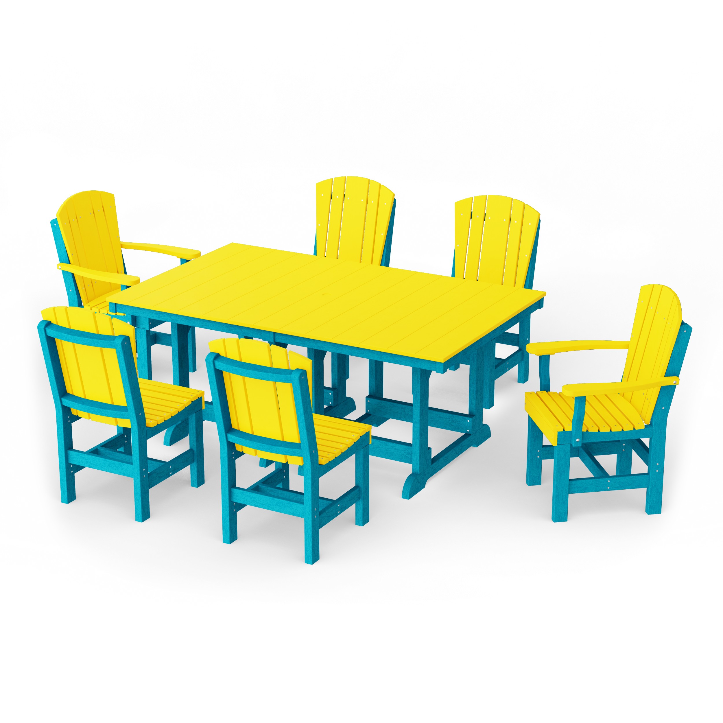 Heritage 7-Piece Rectangular Dining Set