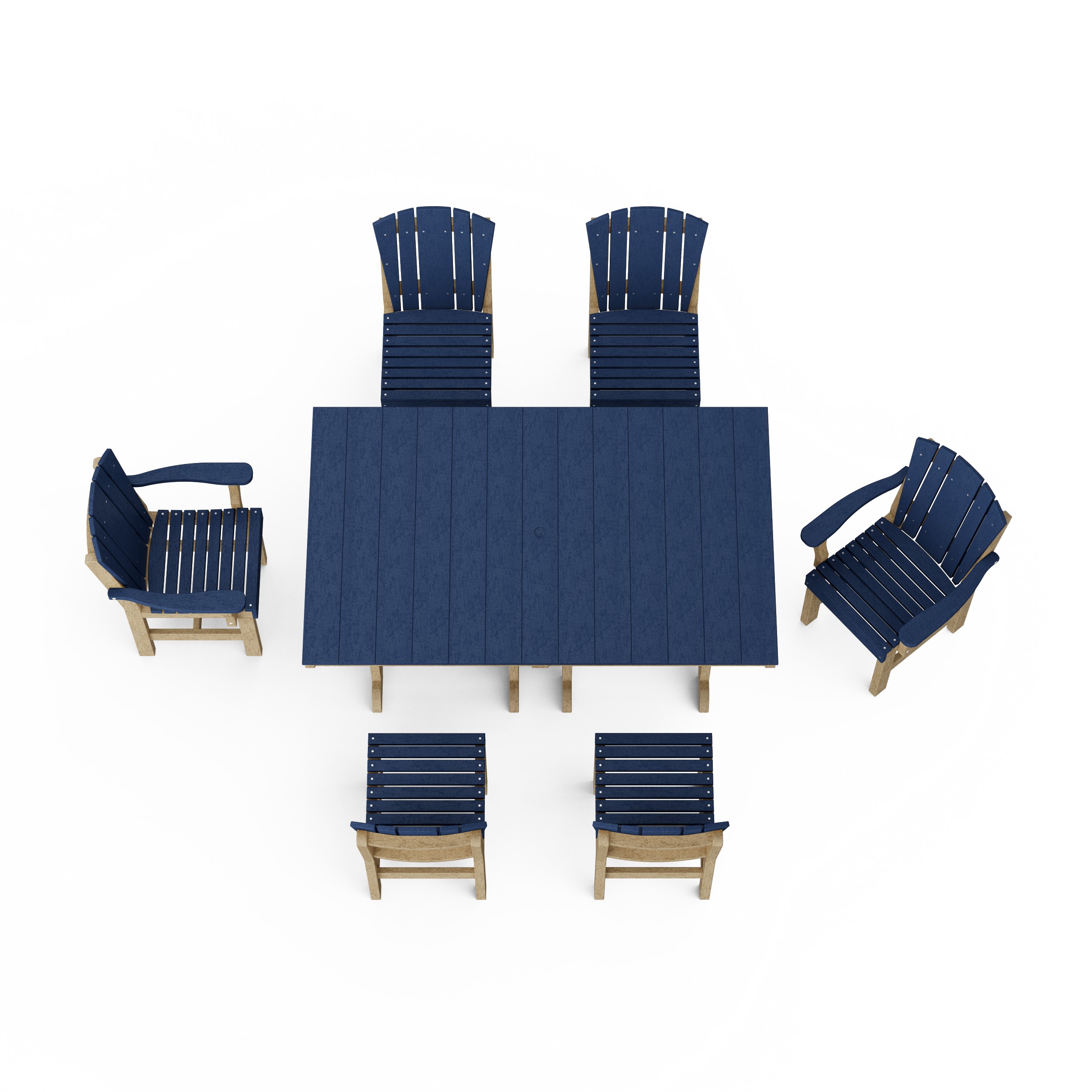 Heritage 7-Piece Rectangular Dining Set