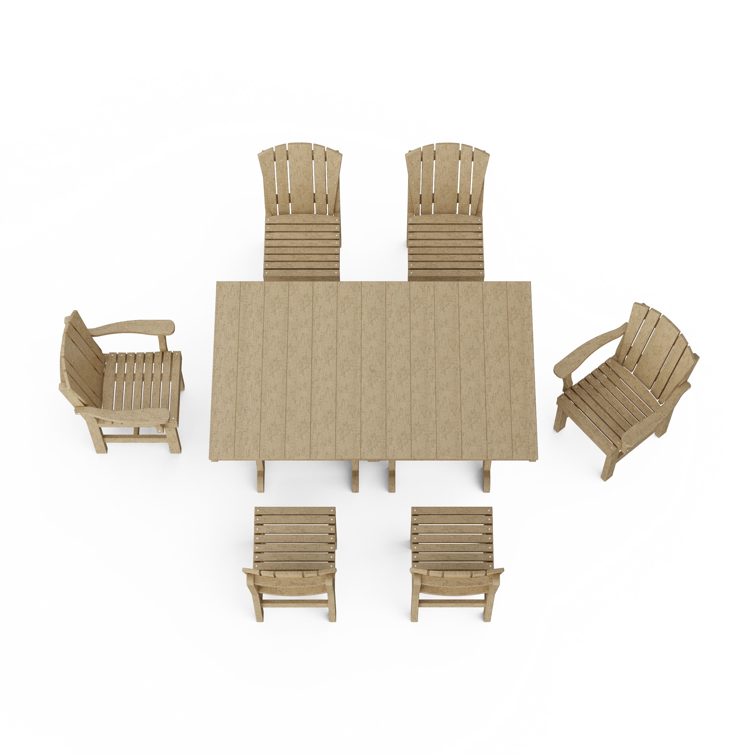 Heritage 7-Piece Rectangular Dining Set