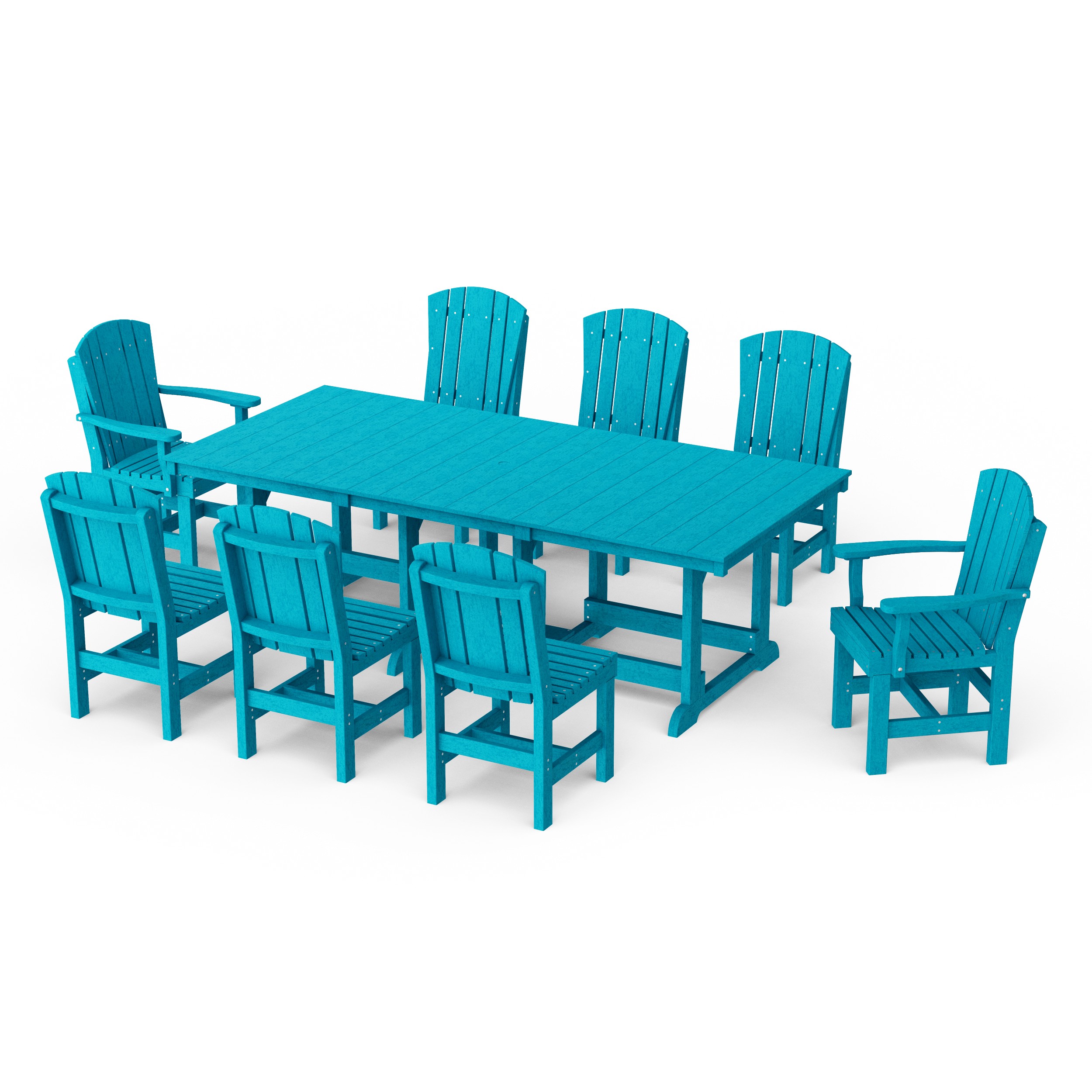 Heritage 9-Piece Rectangular Dining Set